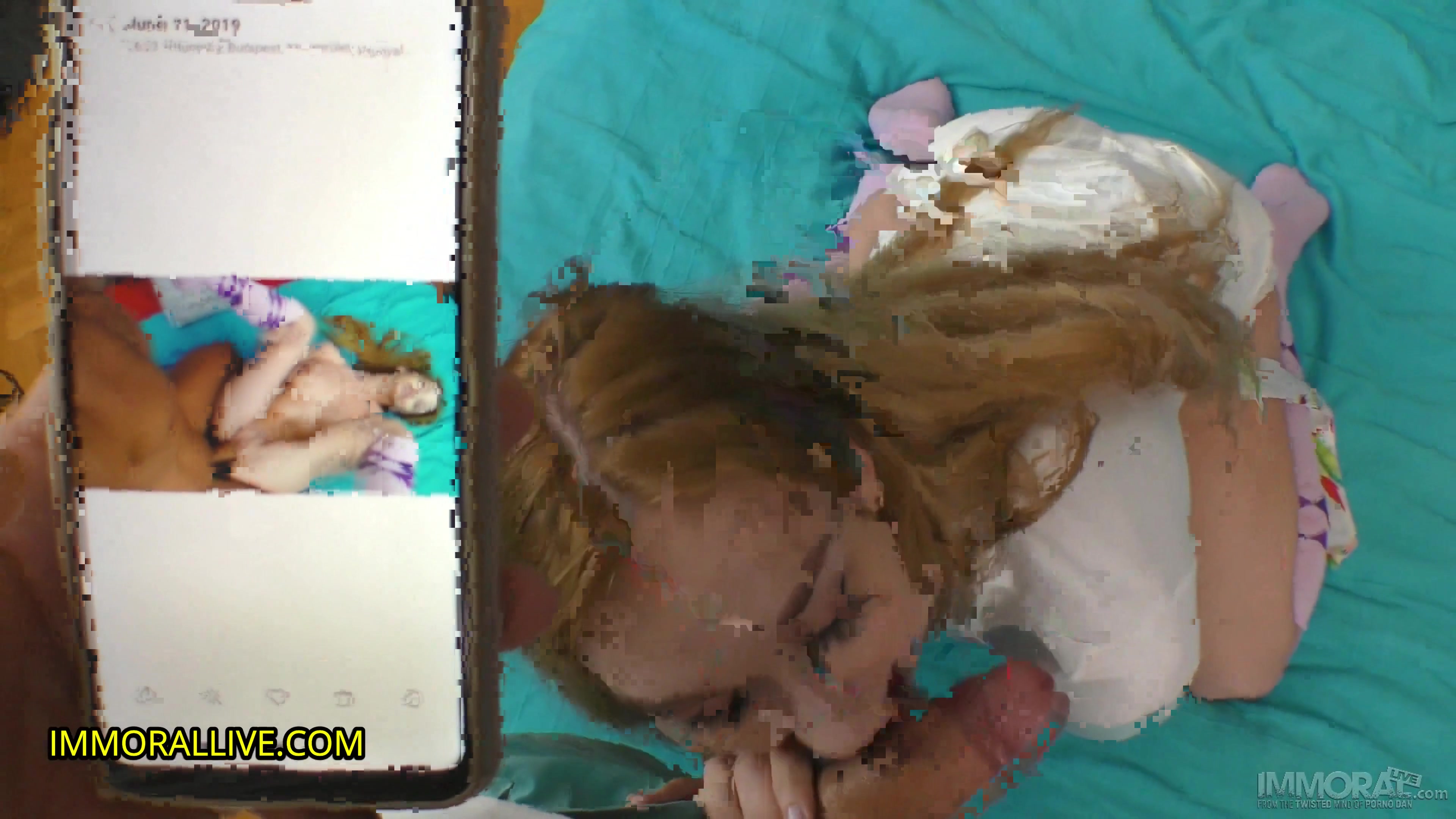 Step sis' puffy pussy lips communicate the best – English lessons take an unexpected twist!