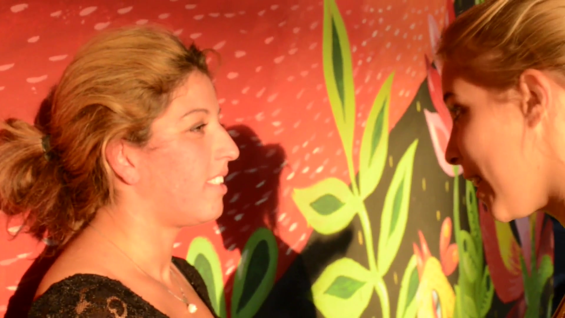 Faceslapping mega slaps - I fight for my place - Domina Mikaela Wolf & slave Natasha Grof