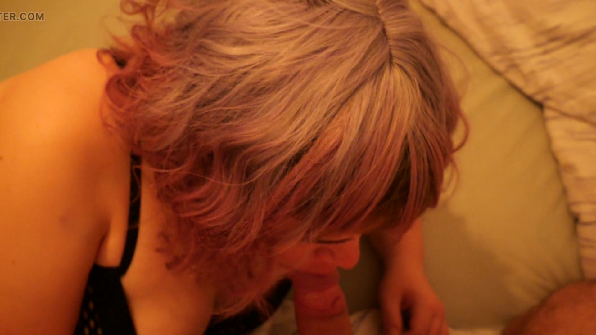 First amateur blow job