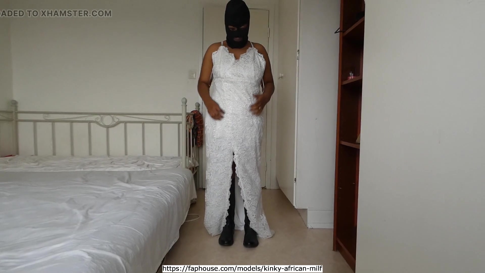 Wedding dress and I lose my anal virginity, part 1