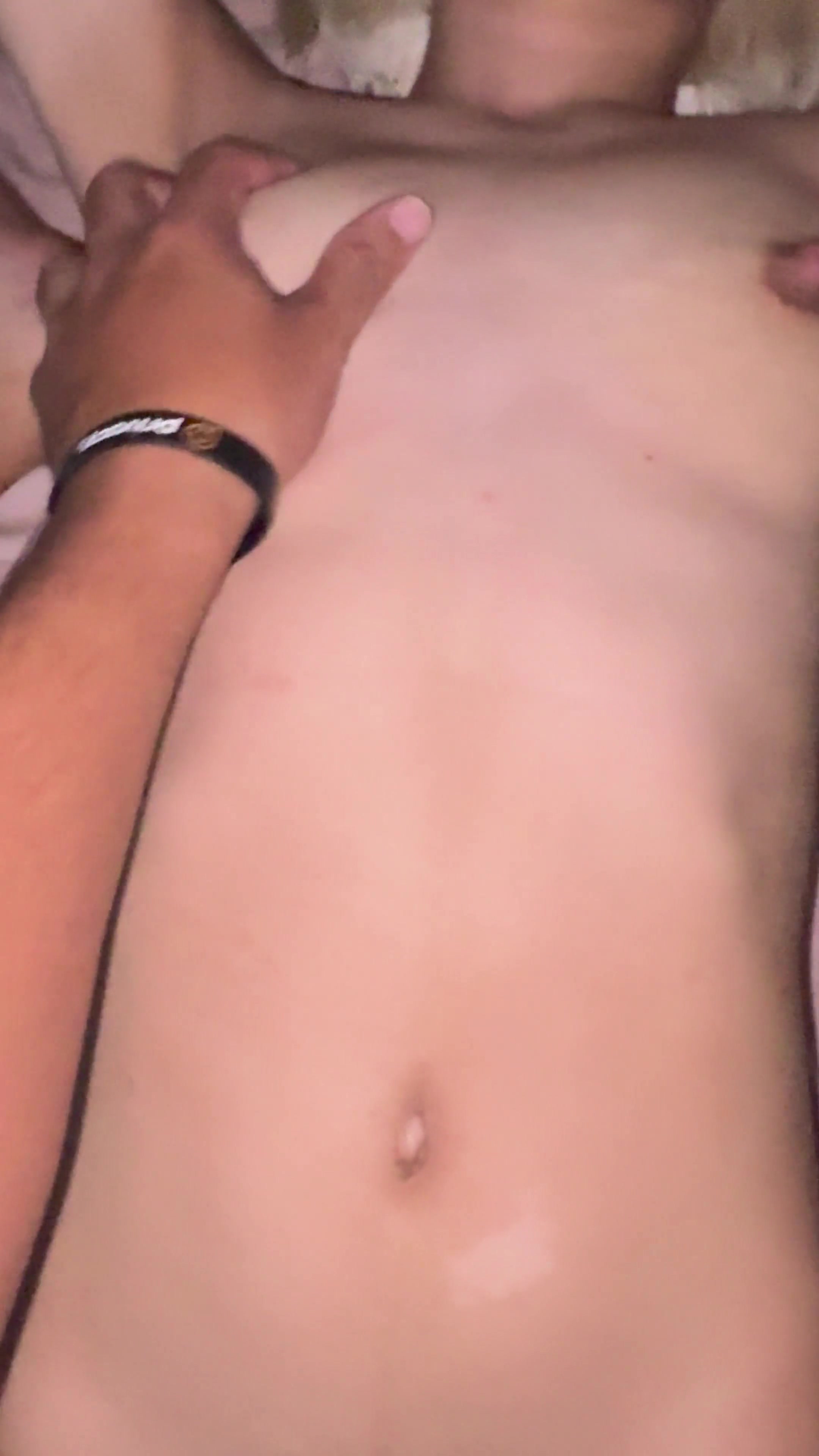 Young couple fucks hot in the living room