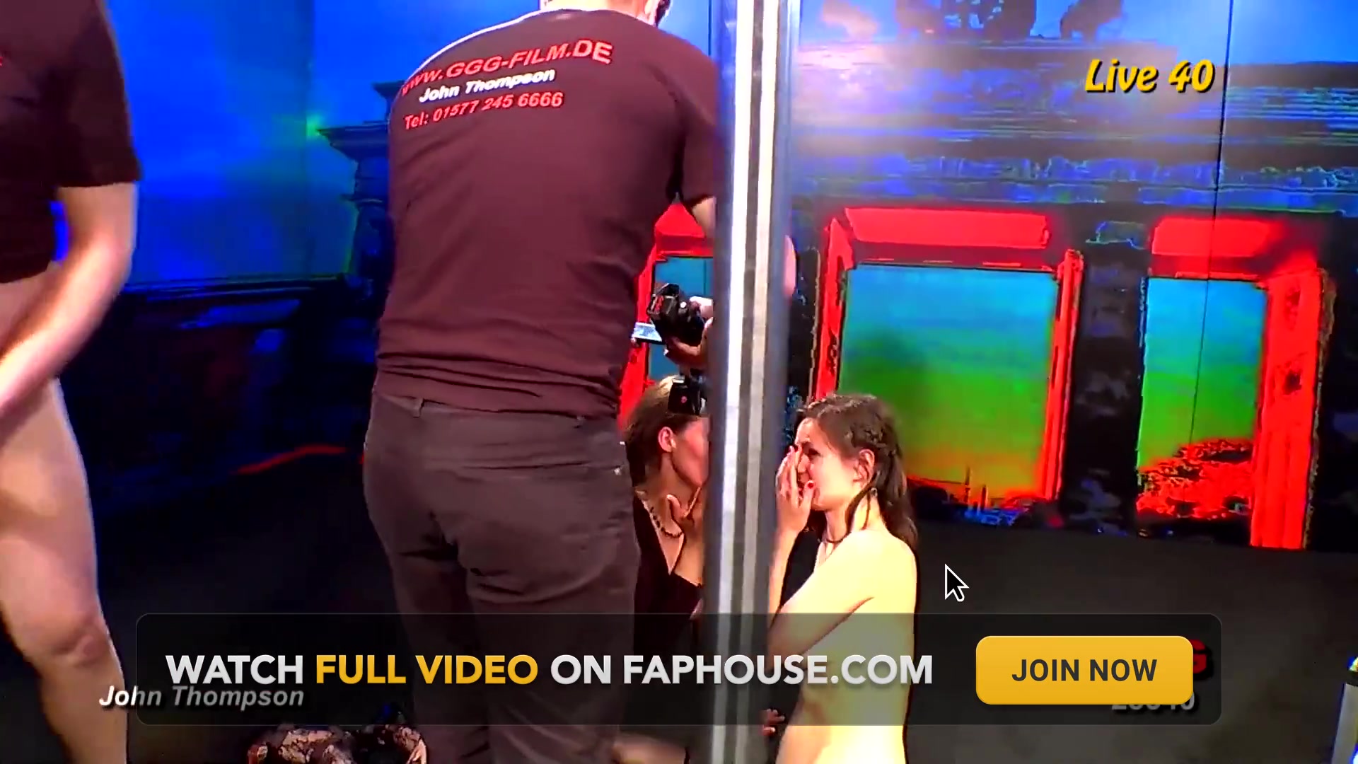 Ggg John Thompson - Live40 Wild Gangbang Orgy