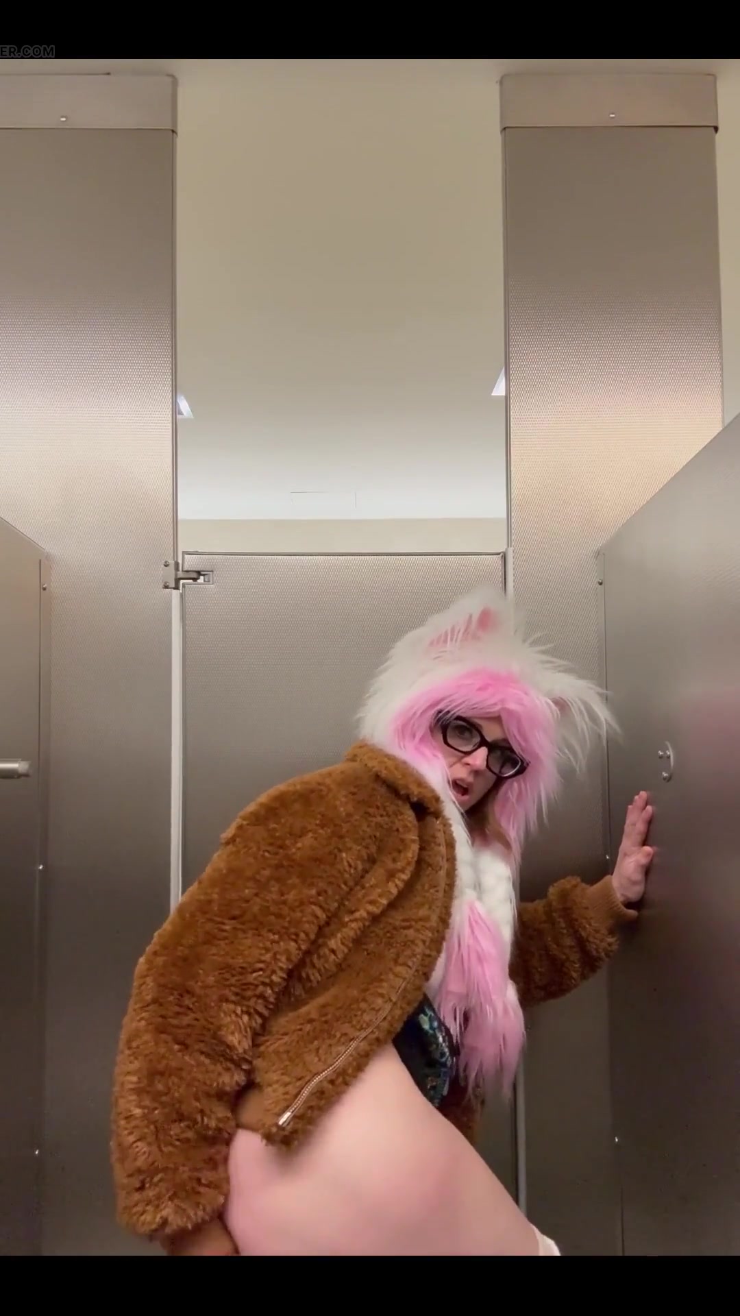 At the Airport Getting Ready for Some More Anal Training