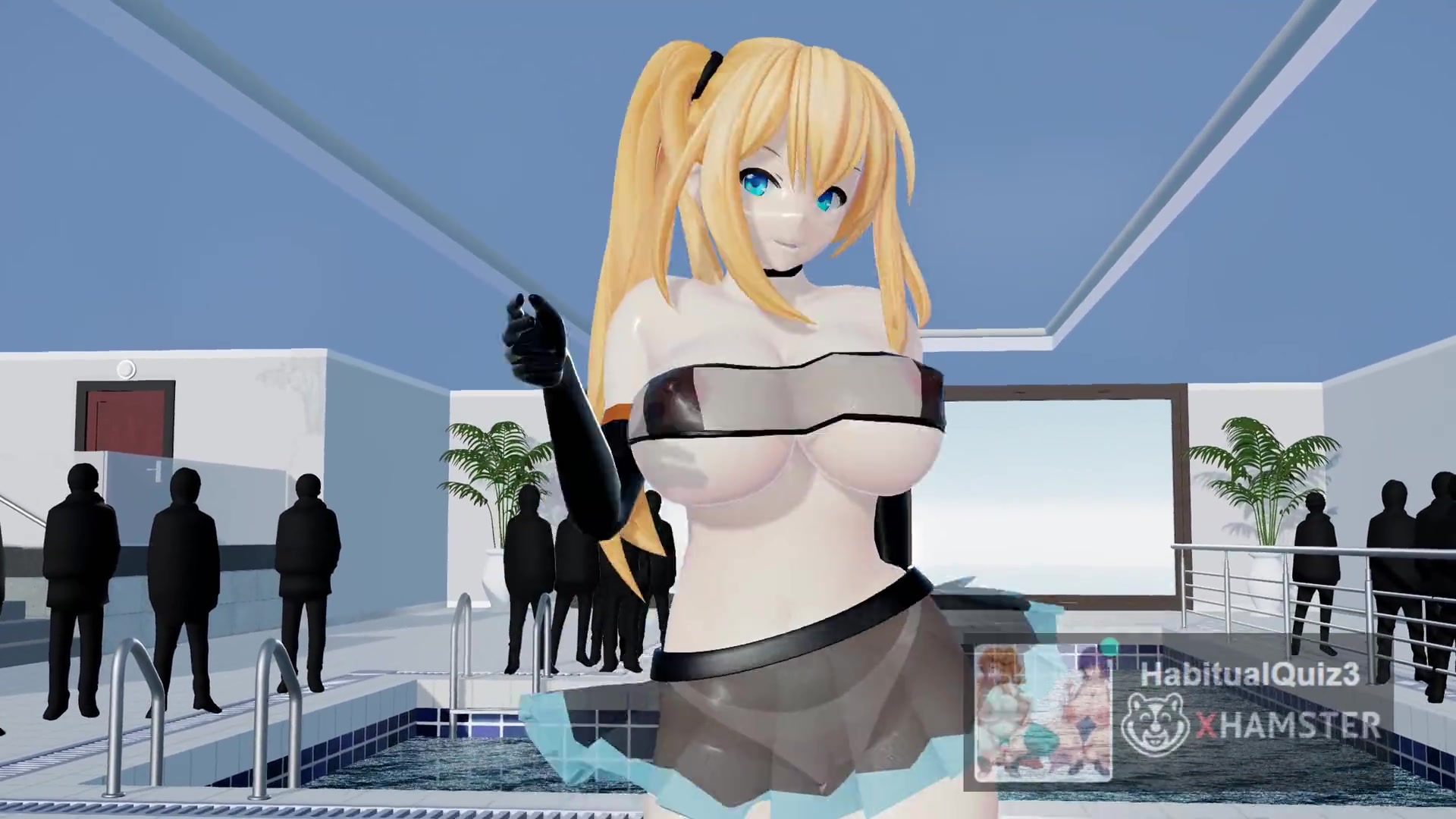 mmd r18 Gentleman want to fuck big tits student princess queen dildo blowjob cum swallow 3d hentai