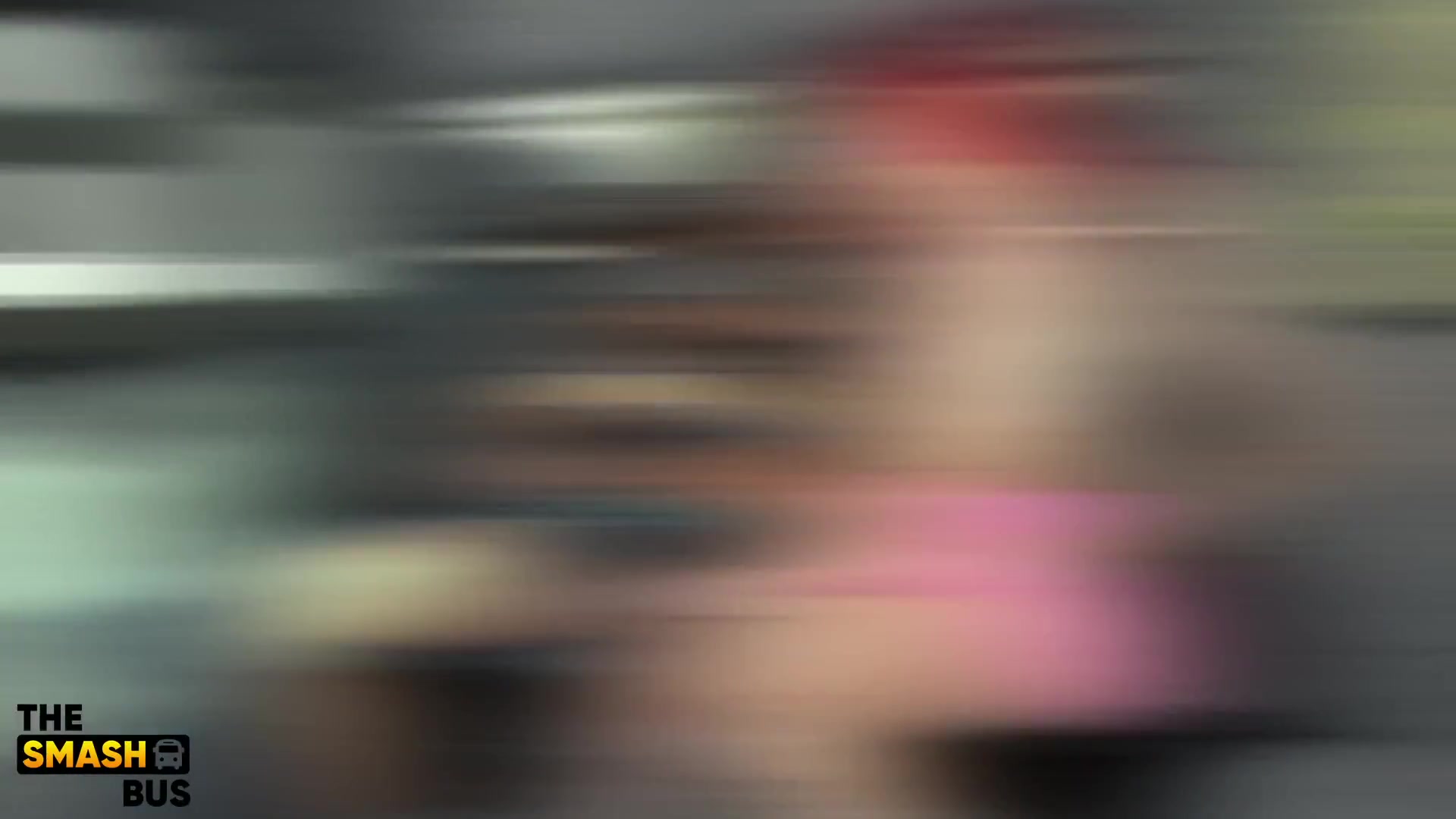 Bad Girl Redhead Stripper Picked up for a Ride on the Smash Bus