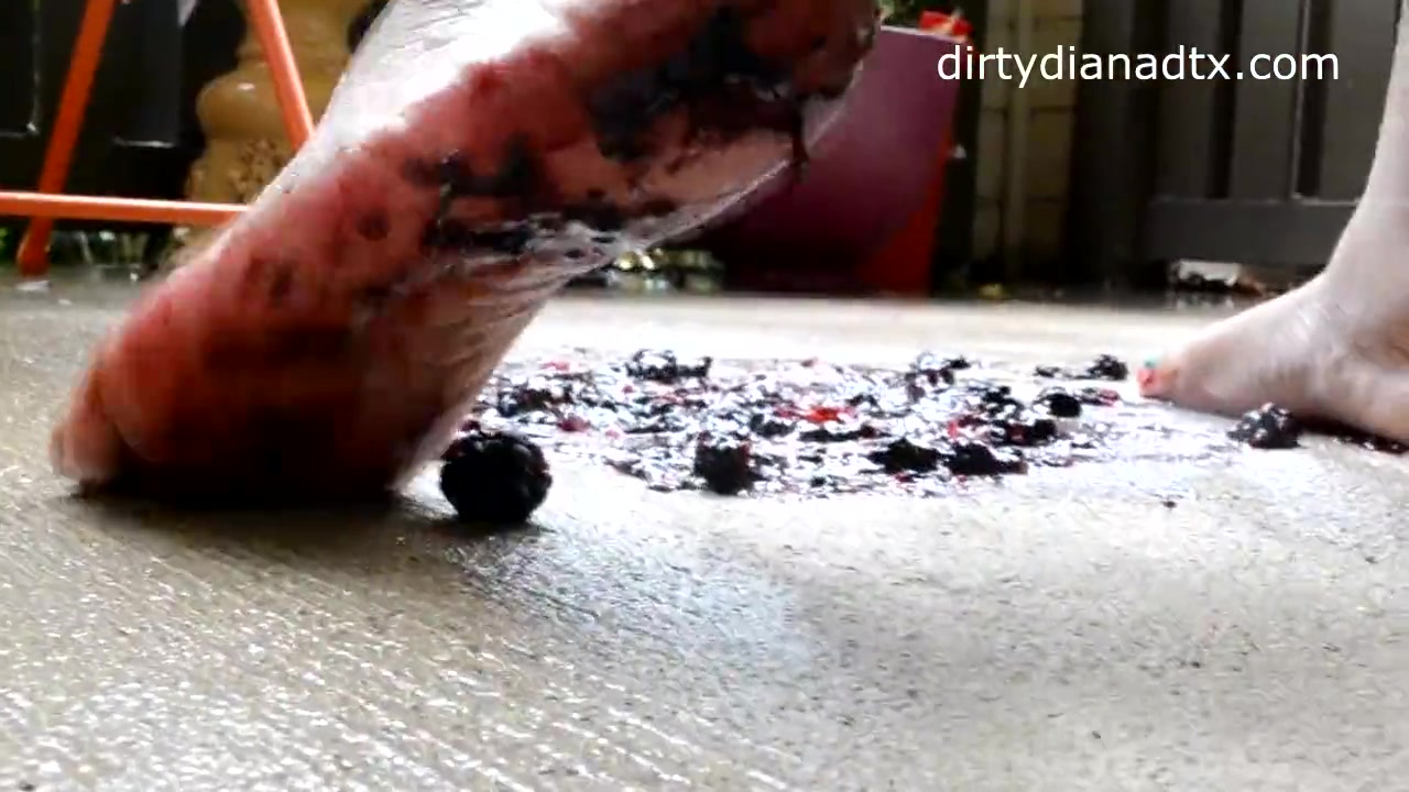 Fruit smashing fetish part 2