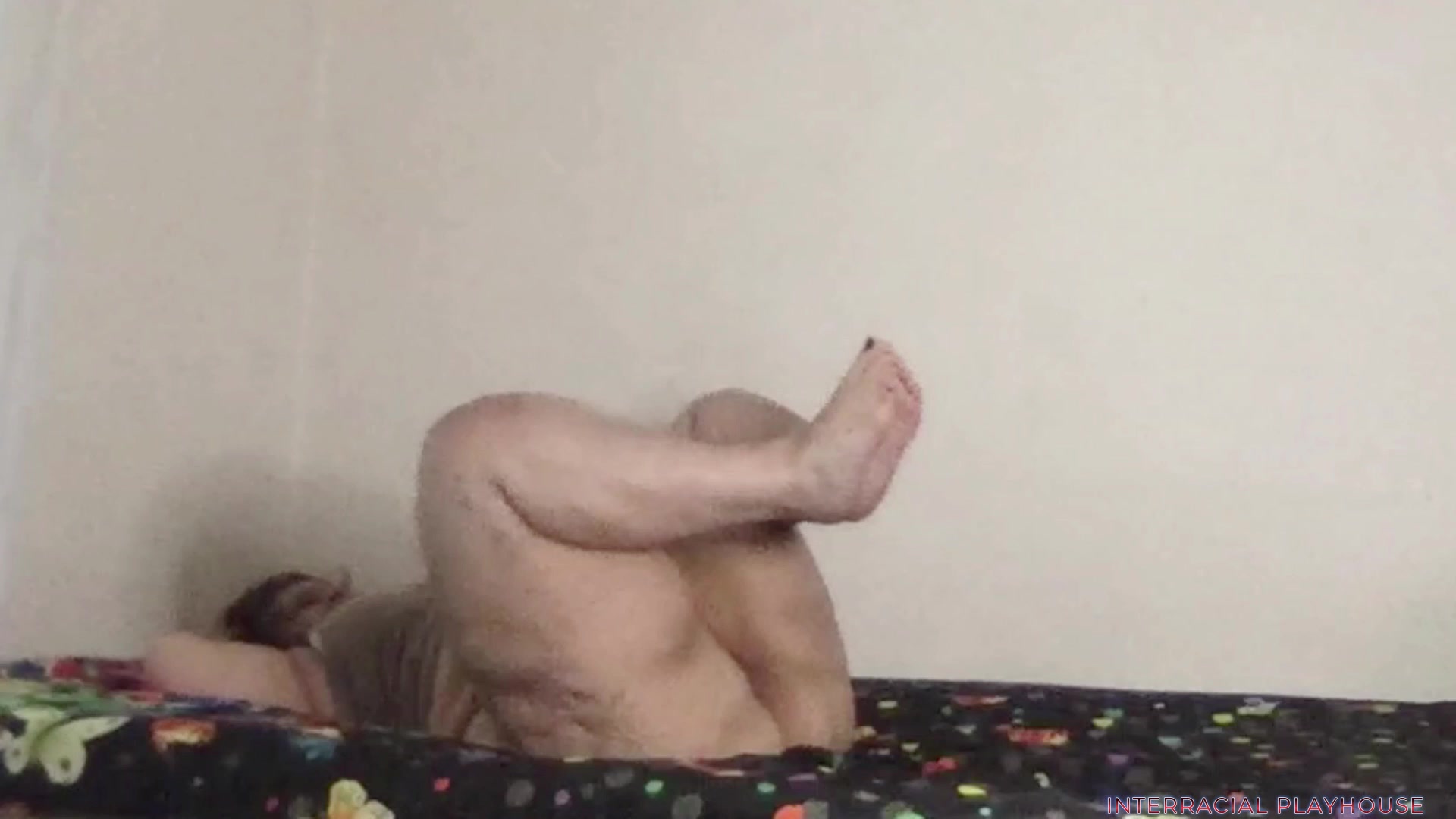 British Cougar Milf next door plays with Hard BBC. Interracial