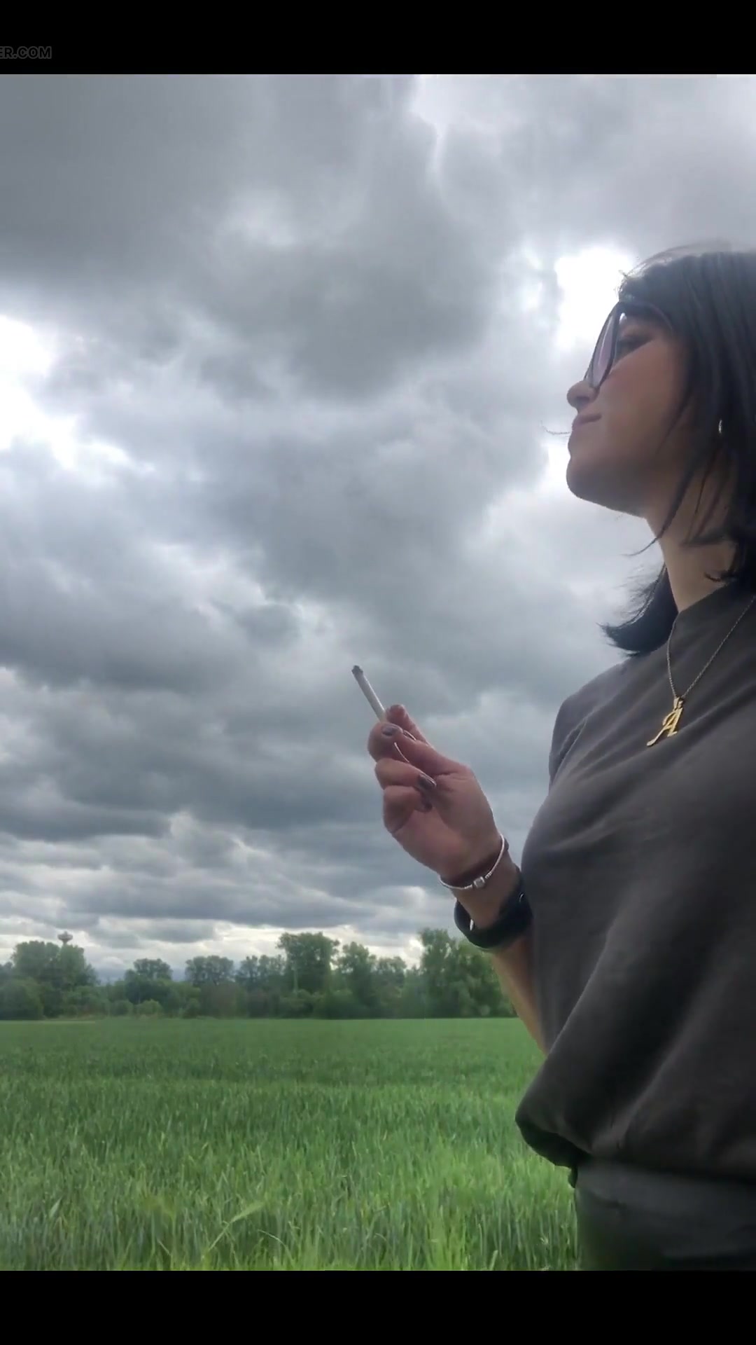 Smoking Before Shooting in My Van Outside