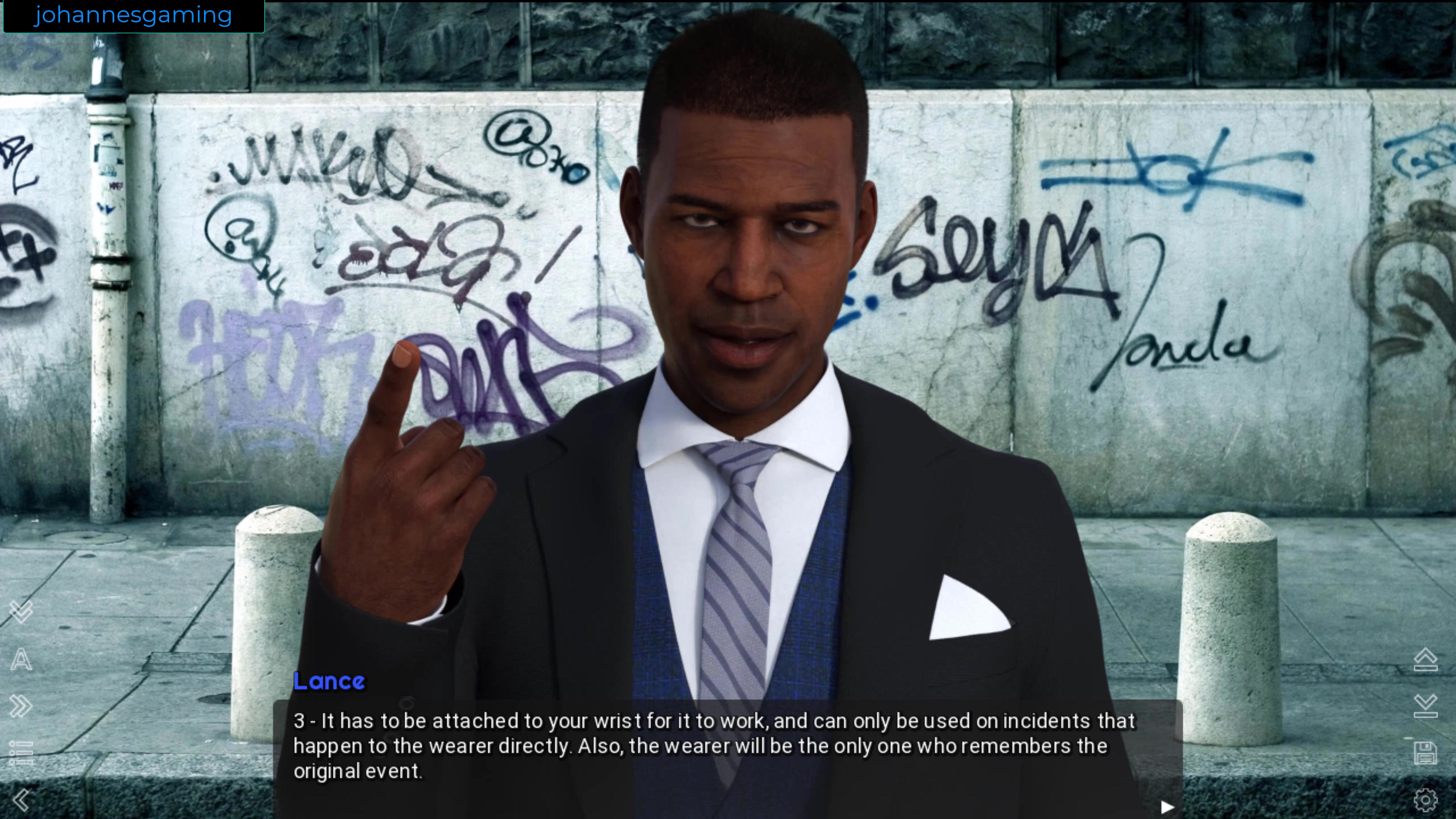 The button tap 1, getting a new gadget