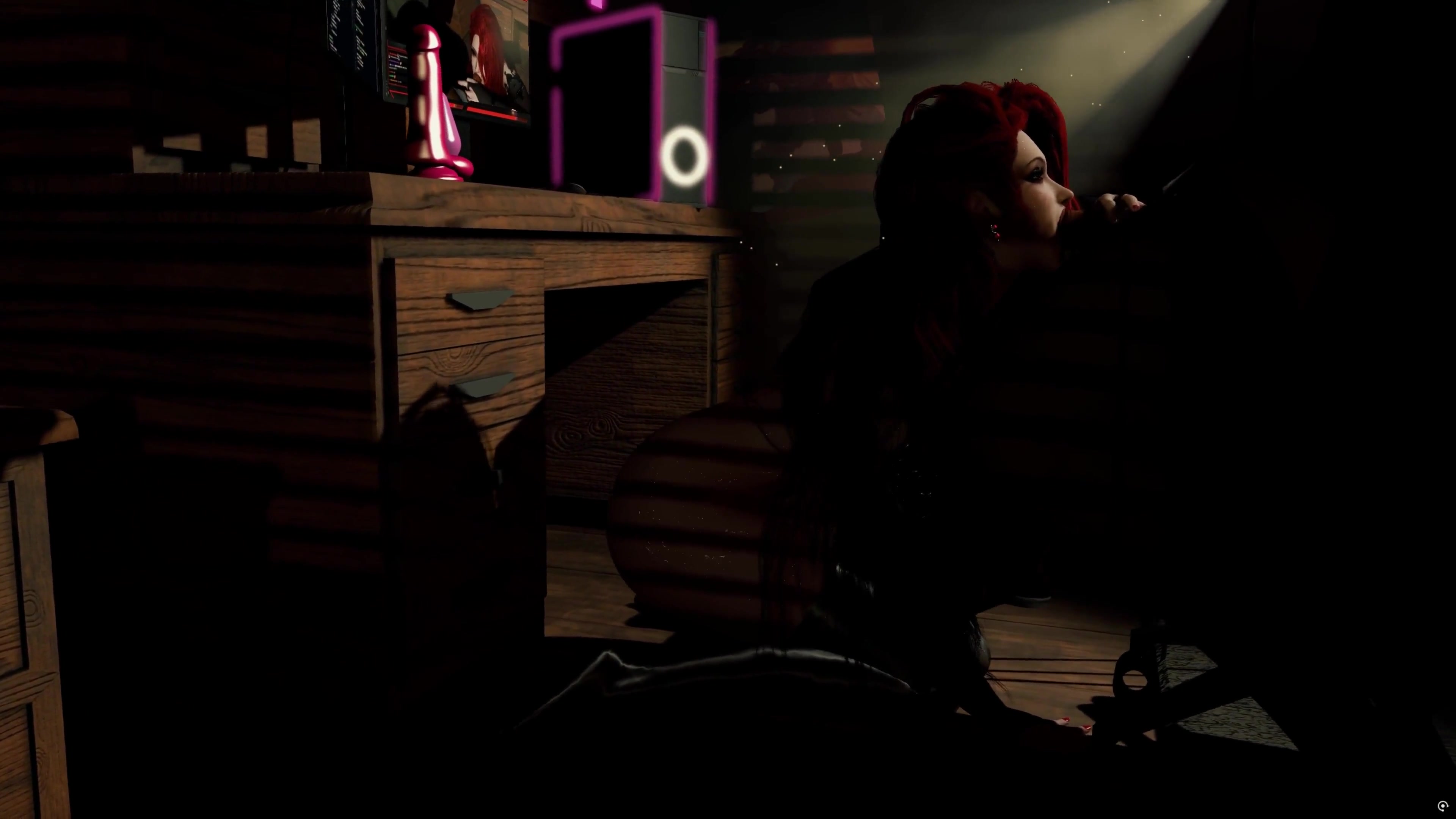 3D Redhead Slut Pornstar Got Fucked by Her Big Dick Fans