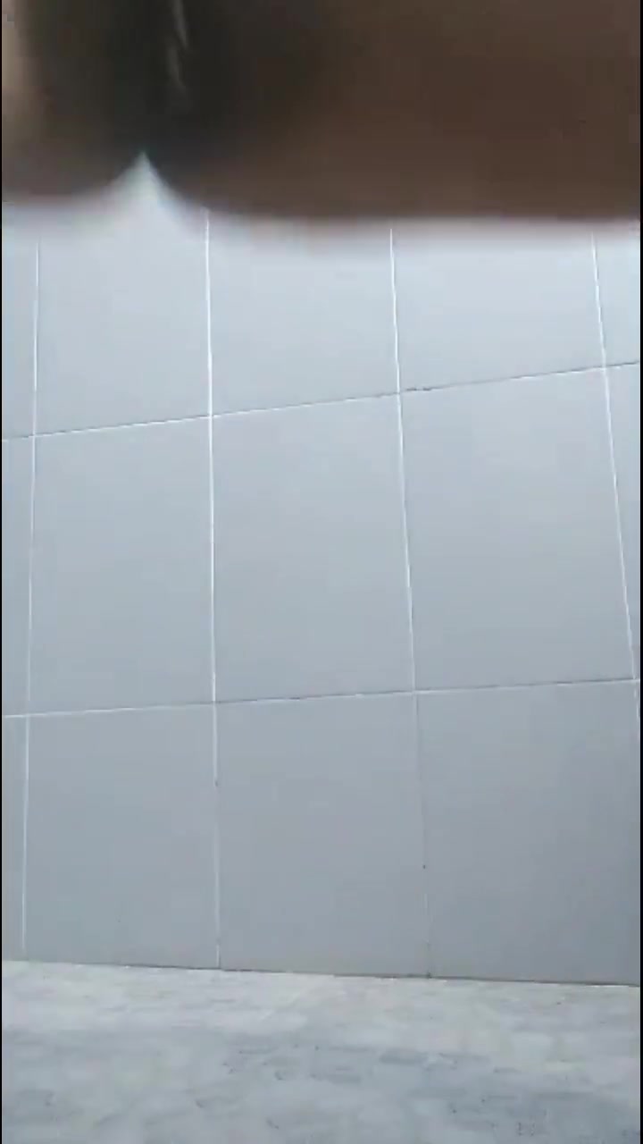 Indian girl fingering in bathroom