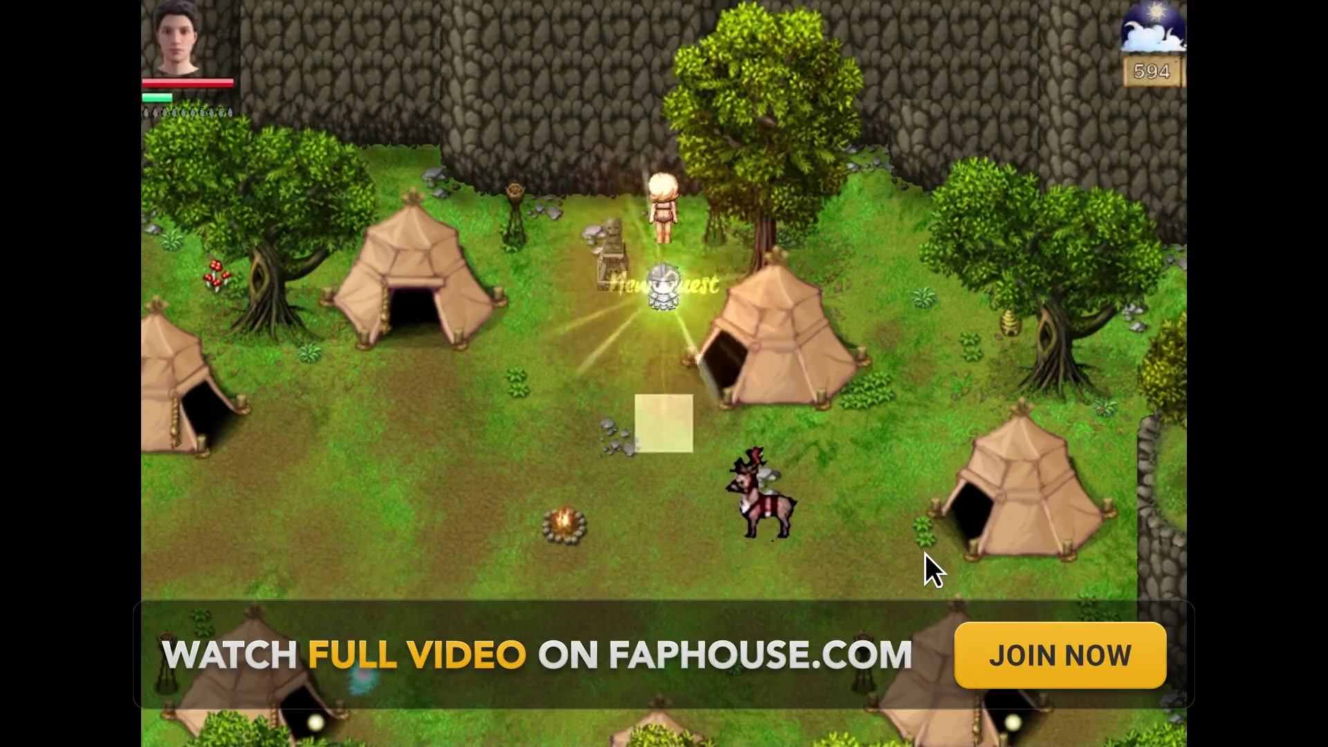 Tanning the Pussy of the Busty Giant Blonde