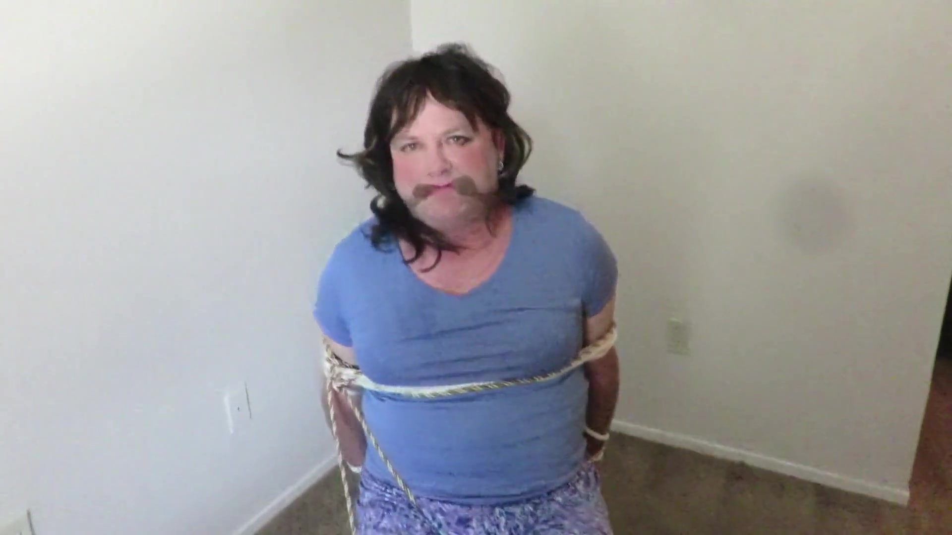 Oh no Brittney is captive, a poor Damsel in distress