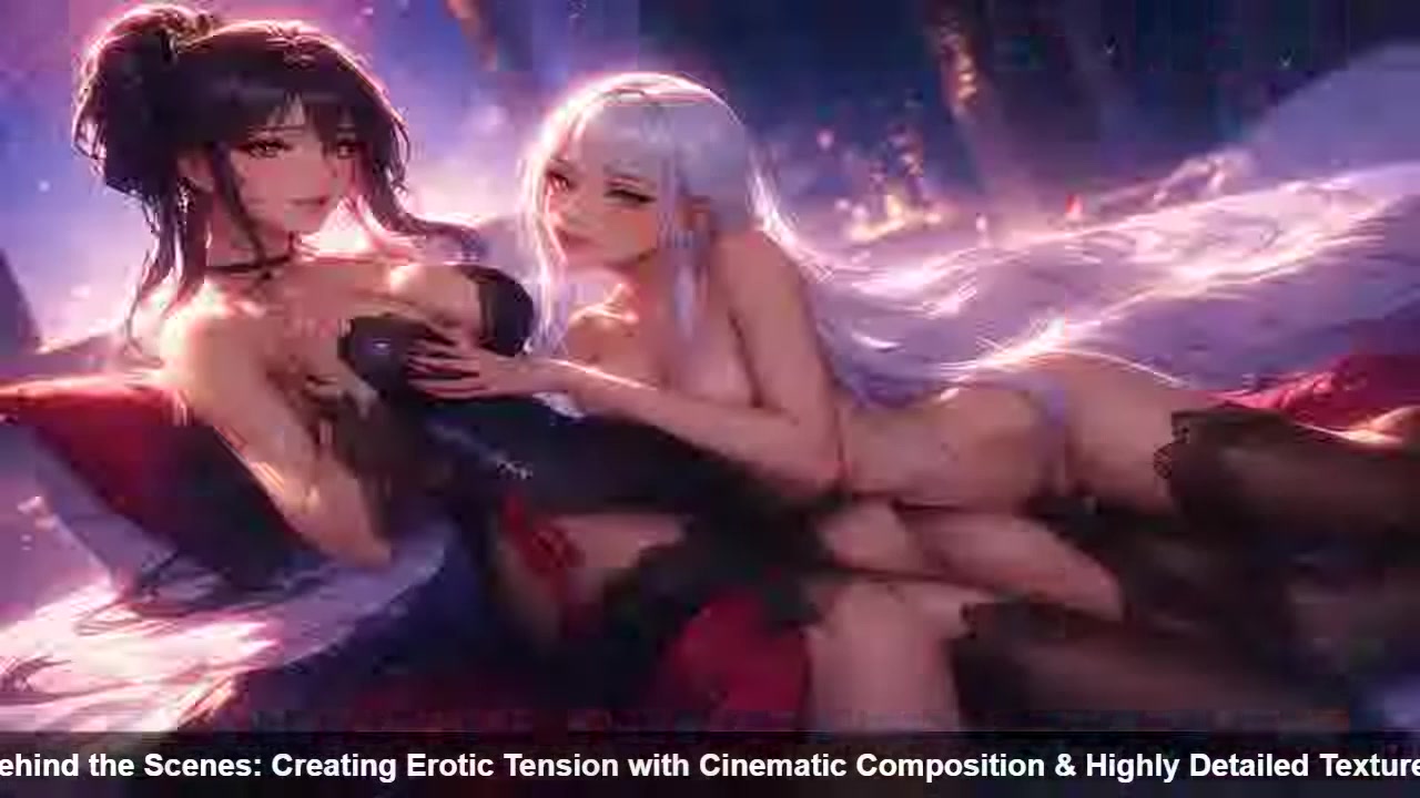 Behind the Scenes Creating Erotic Tension with Cinematic Composition & Highly Detailed Textures