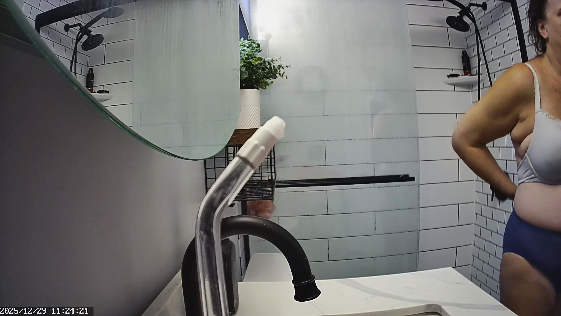 Mrs. Joanne Tanner a Real Public Schoolteacher with Big Natural Tits Exposing Herself in the Shower 12-29-2025