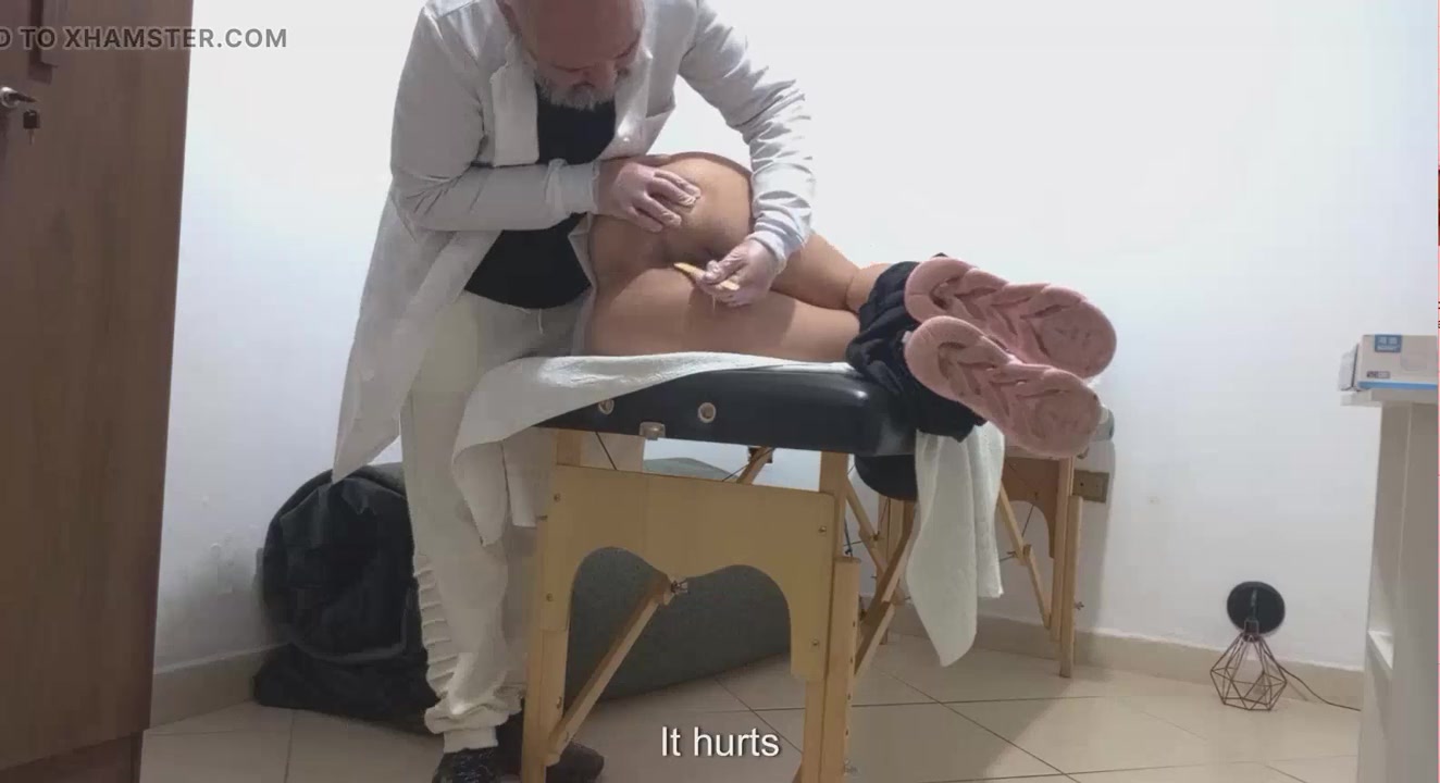 Anal Examination Performed by a Real Proctologist