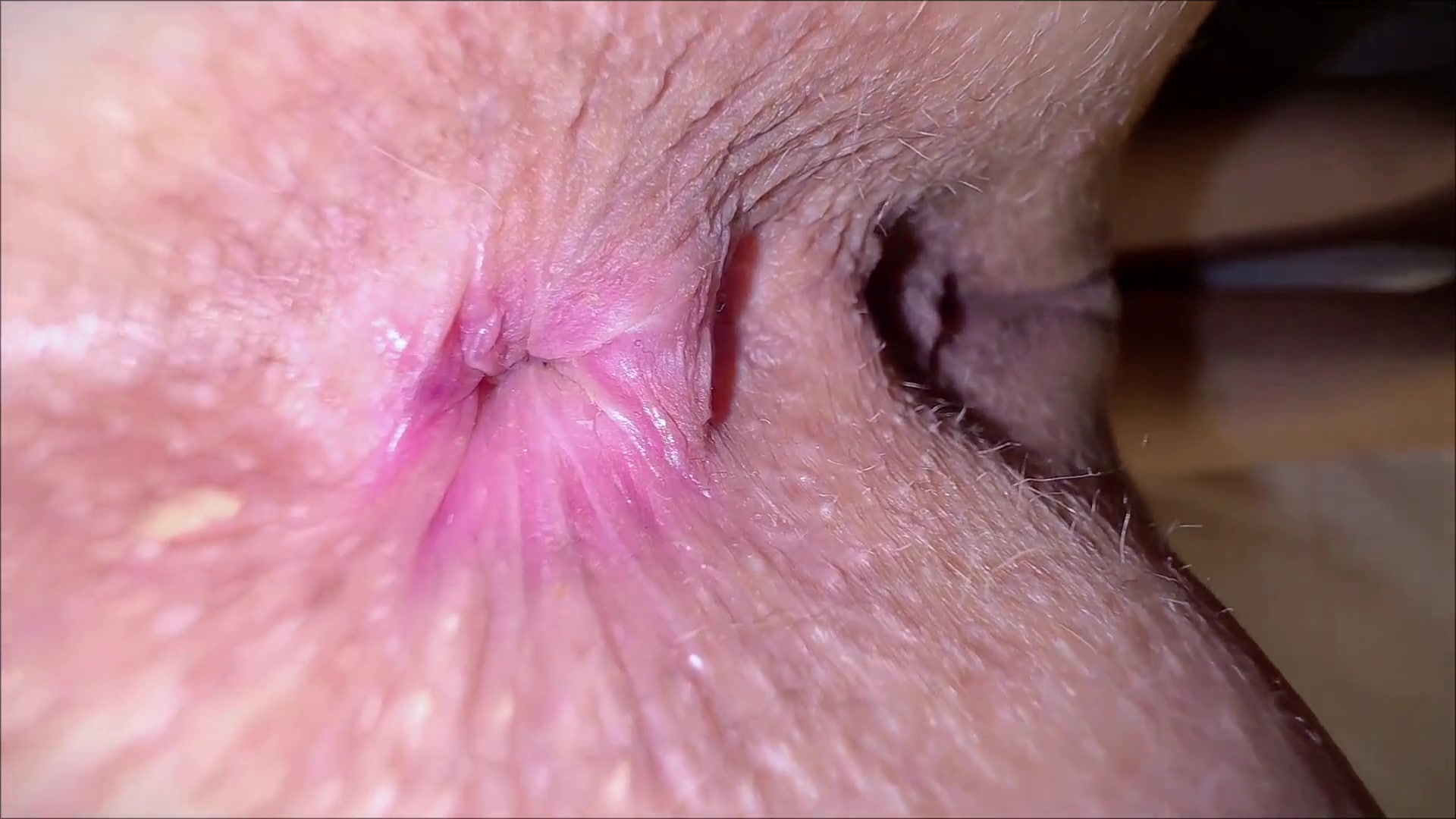 She has exquisite vaginal gapes and I filmed them close up