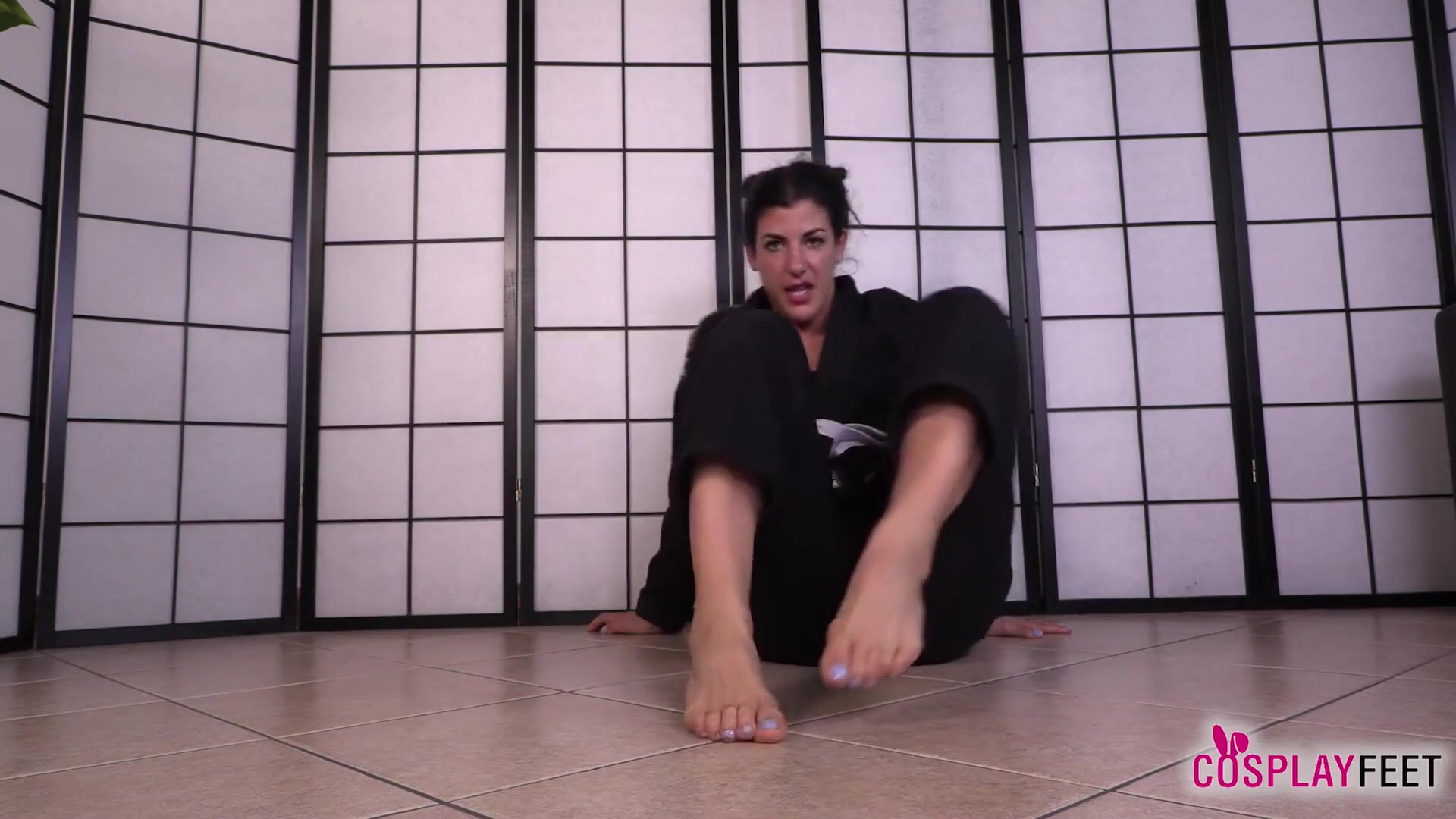 Karate Instructor Bianca Blance Shows You How to Use Your Sexy Feet to Your Advantage