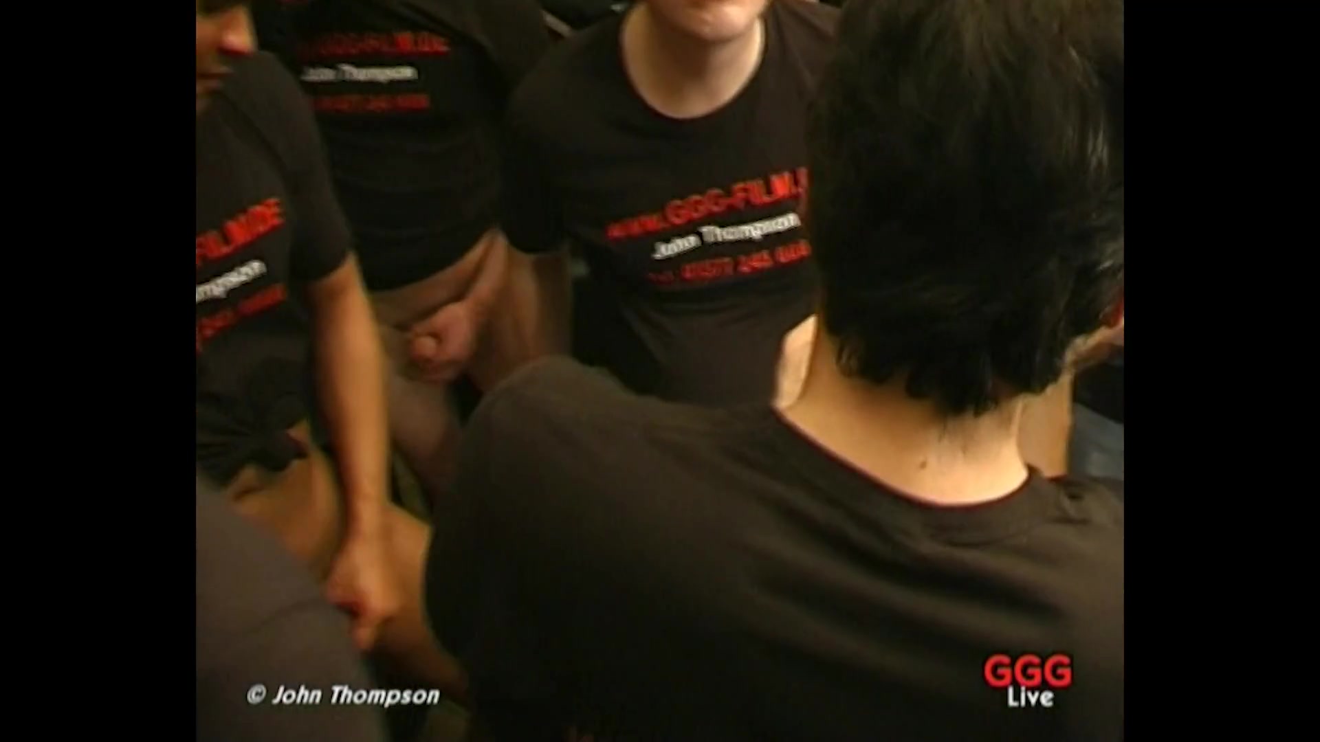 Ggg John Thompson- Interracial Gangbang Enjoyed by Hot Babe Screams for More Cumshot