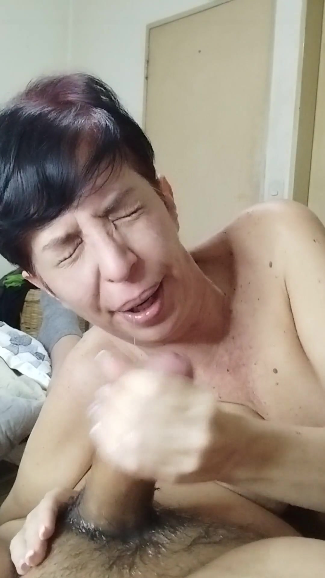 Amazing blowjob of my wife