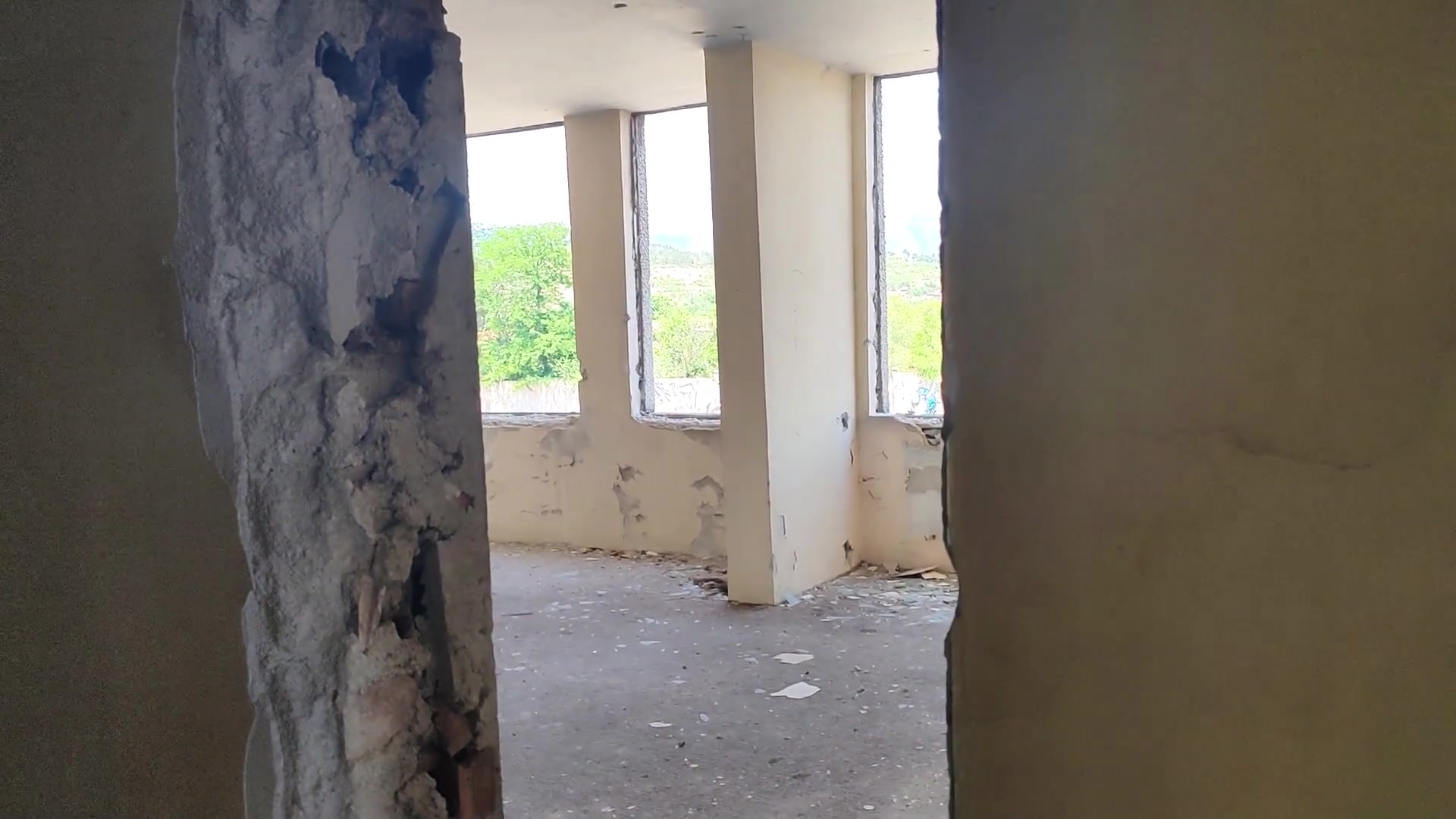 The Little Whore Undressed in the Abandoned Building