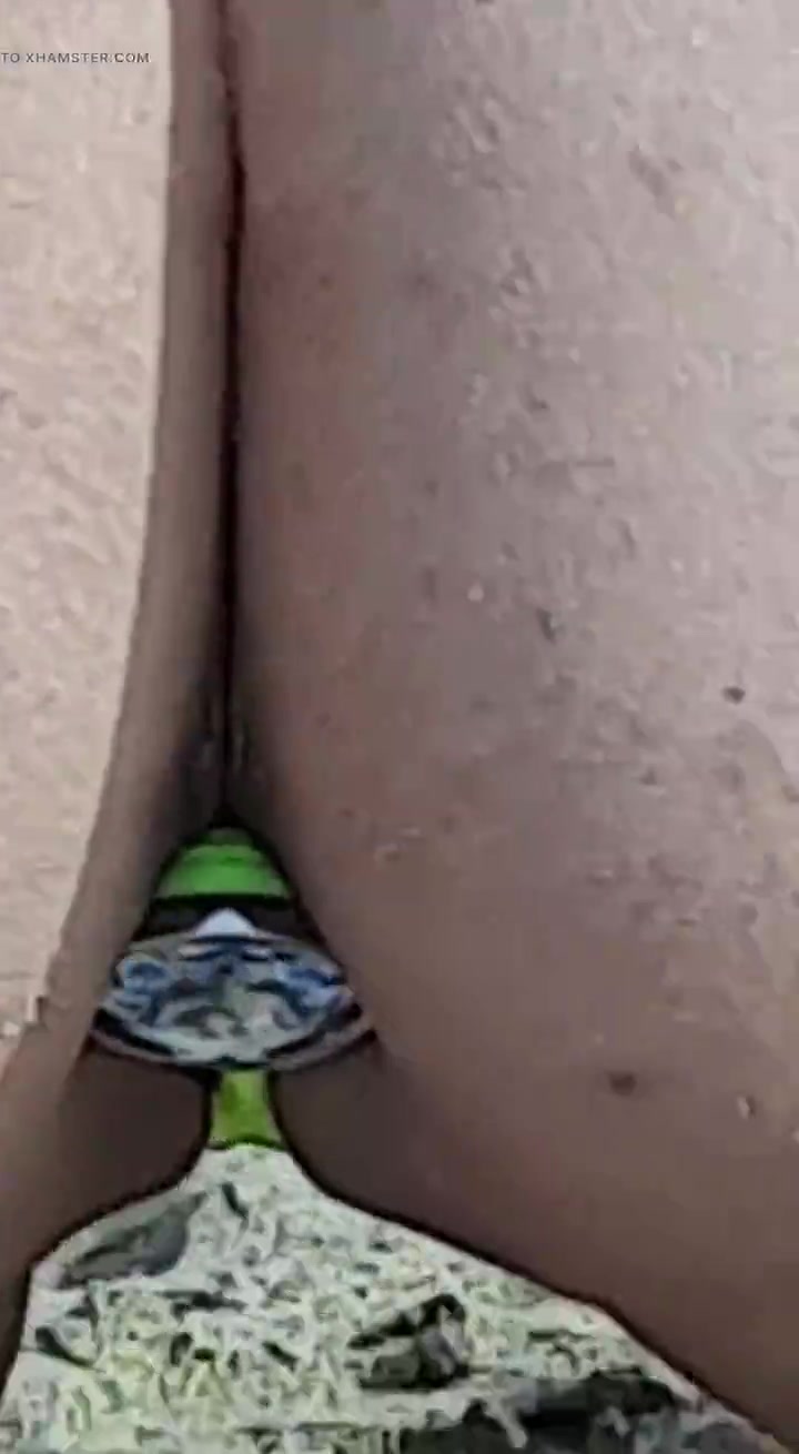 My Plug Thong in Lanzarote