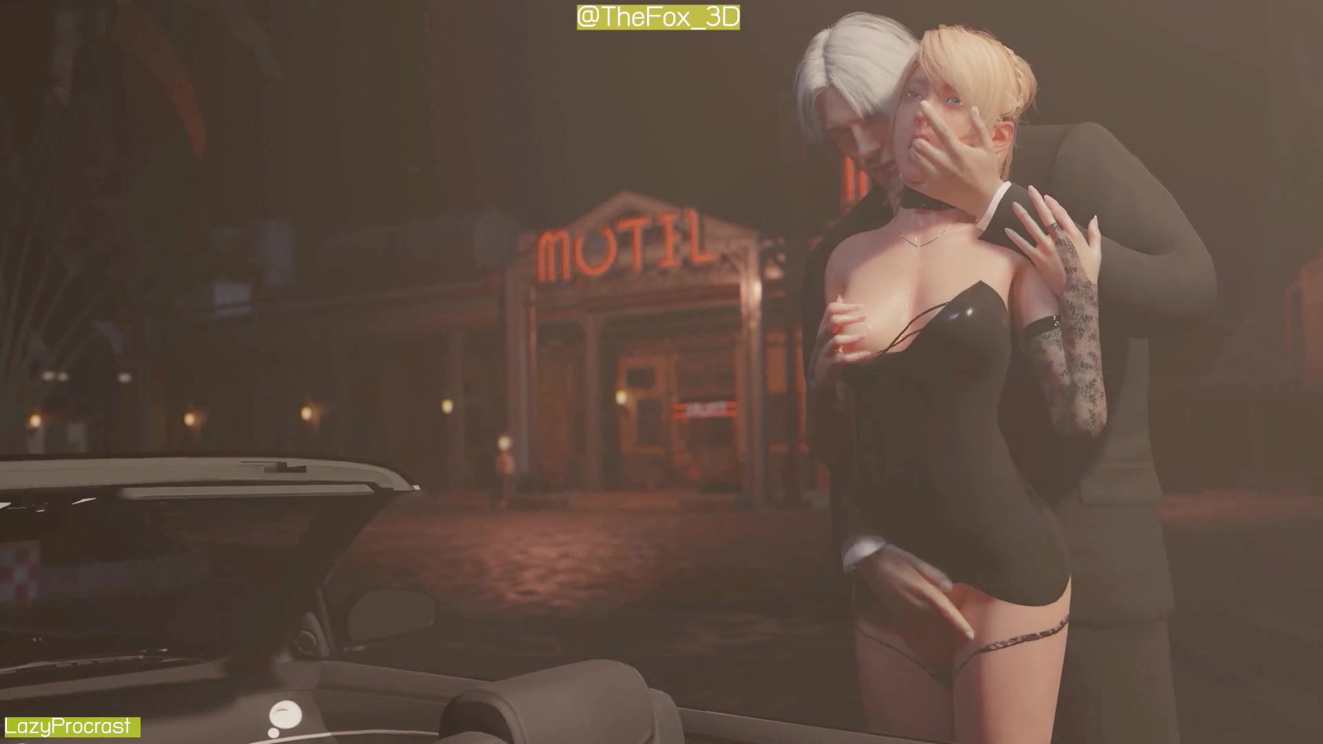 Final Fantasy XV FF15 - Lunafreya Car Ver 2 Full Remix WM (Sound) By LazyProcrast Animation 3D Hentai