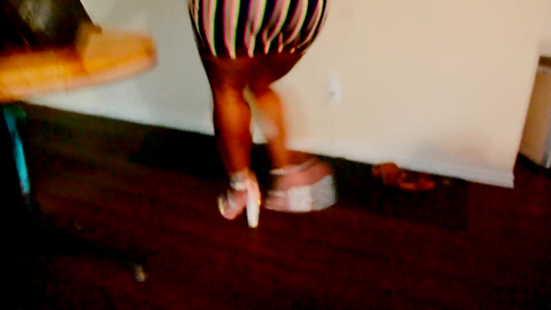 Heels with a nice slutty dress on