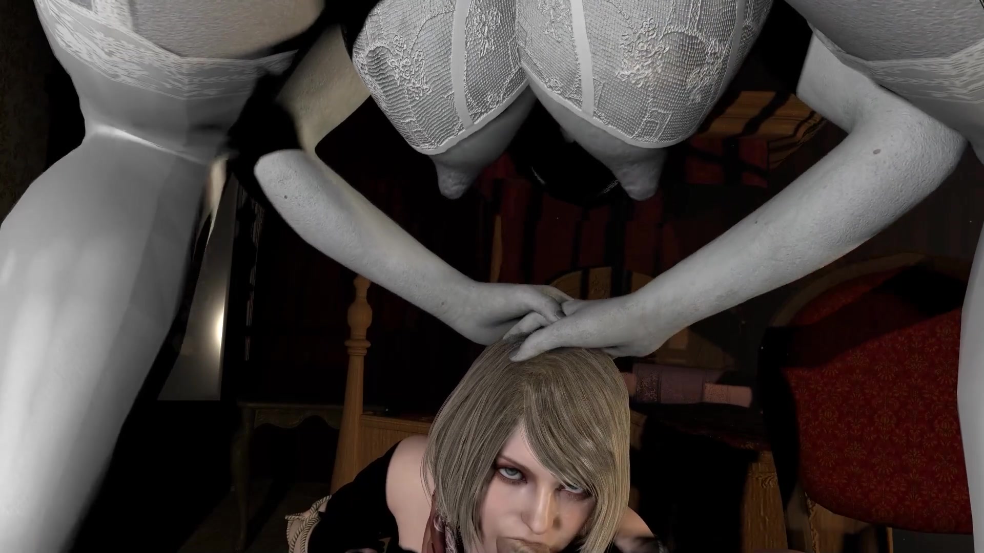 Lady Alcina Dimitrescu Femdom BDSM in POV