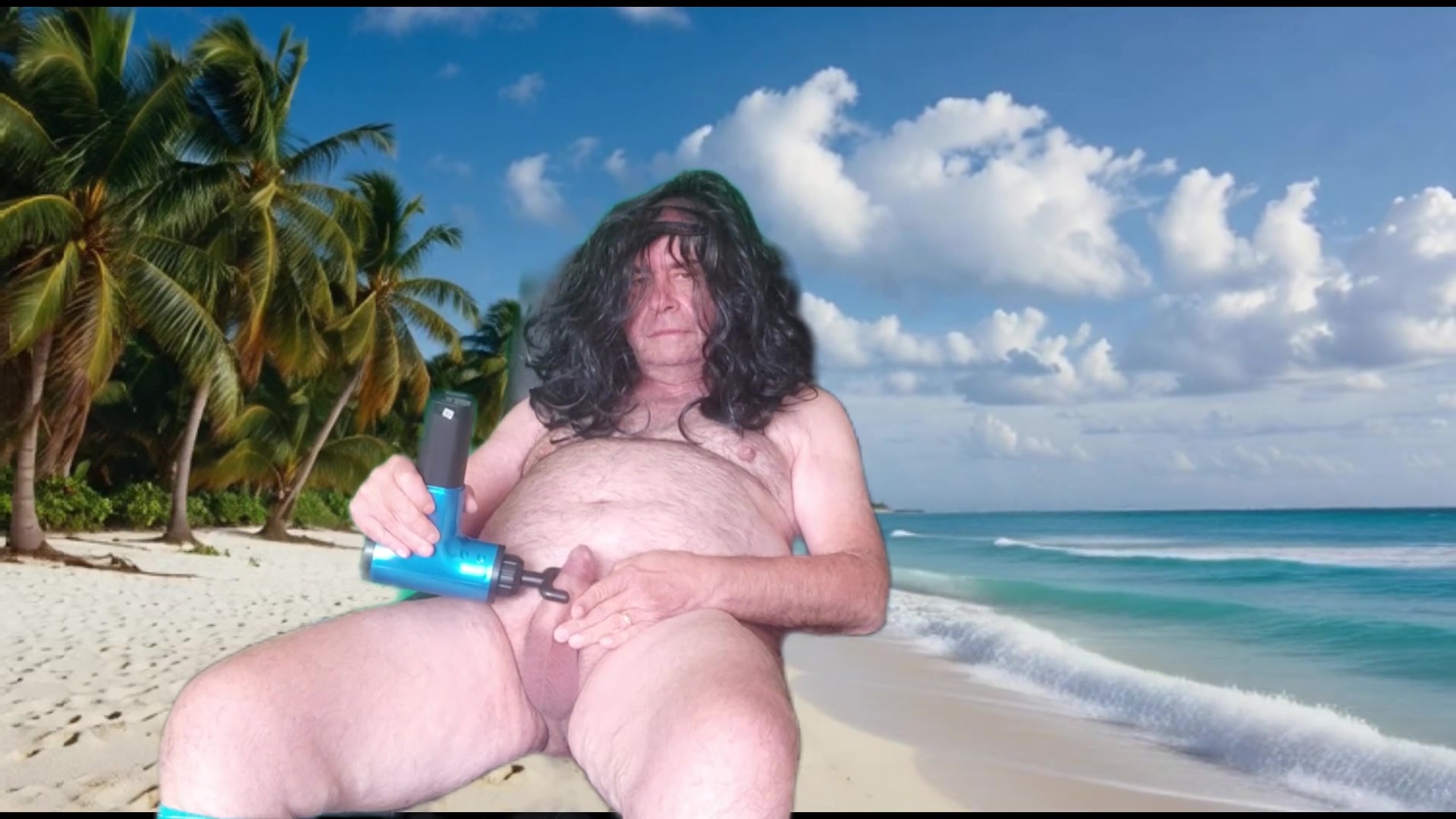 HOT BEACH VOYEUR WITH ADAMANDEVE AND LUPO