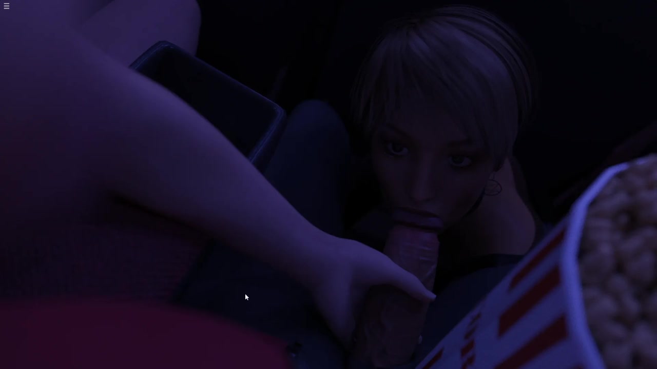 Two Horny 18 Plus Stepsisters Playing With My Cock In Theatre