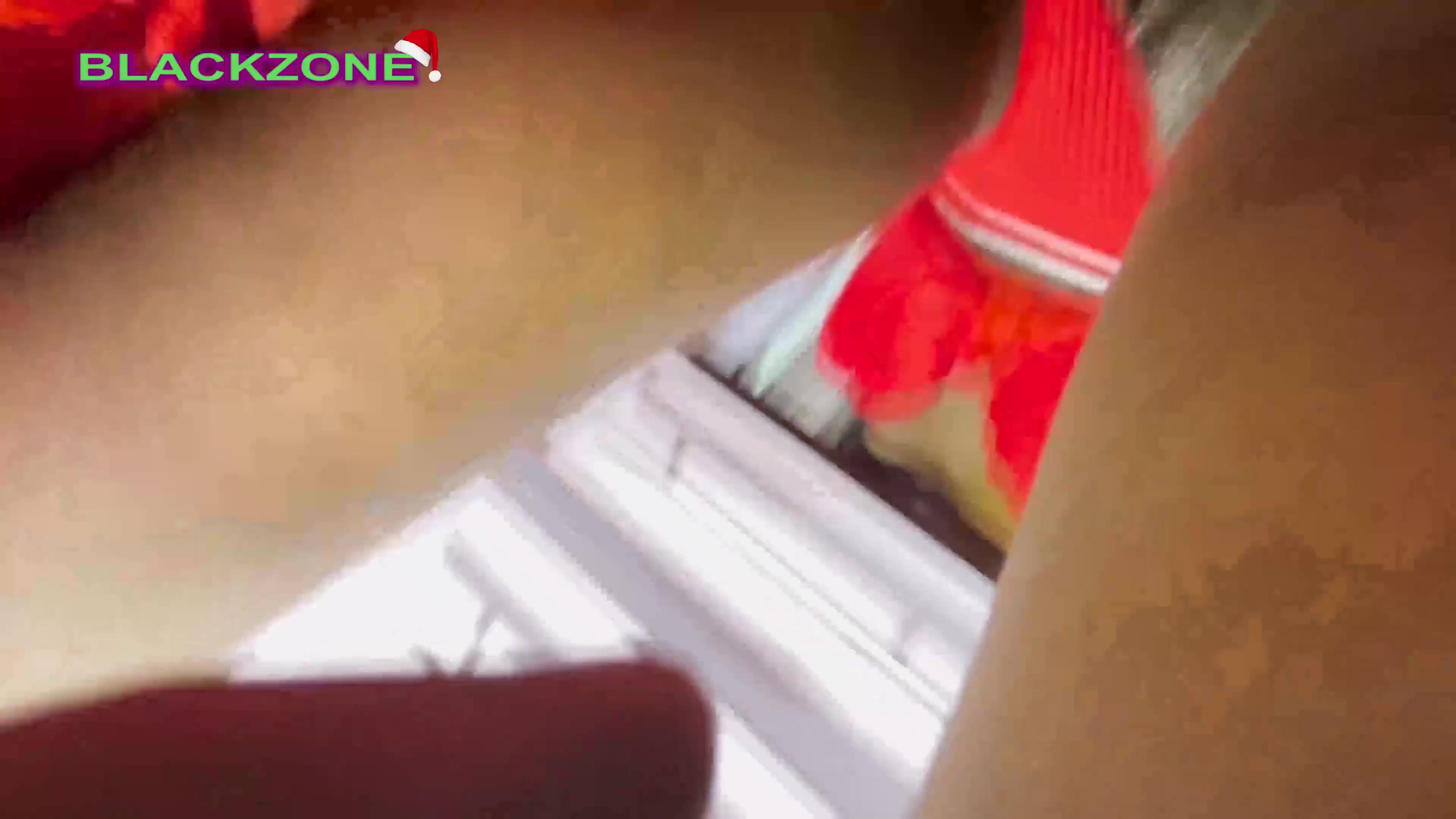 She Ride Santa Claus Cowgirl and He Gave Her a Good Fuck Doggy as Christmas Gift