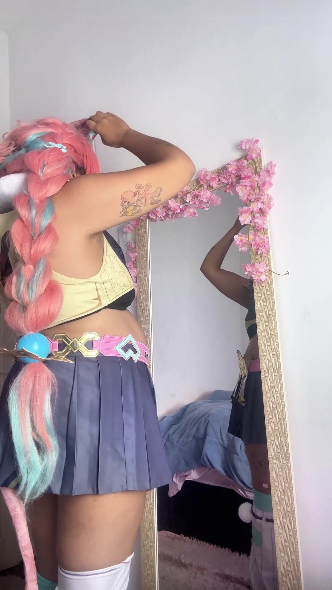 Getting Ready for Cosplay Con - Varesa Genshin Impact