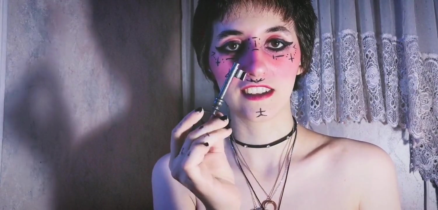 Demon locks you in permanent chastity