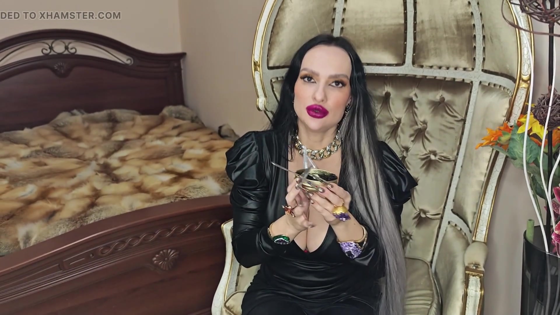 I Eat Black Caviar, Tease You with Extremely Long Stiletto Nails and Humiliate You