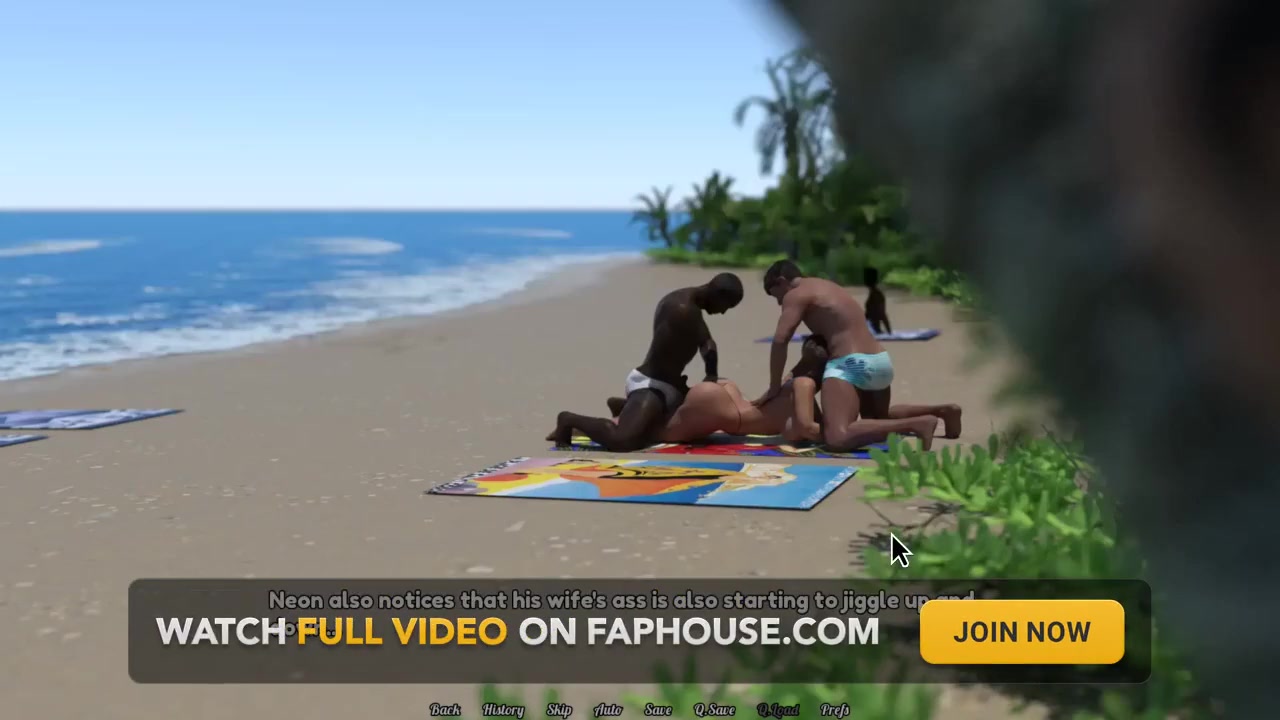 Perfect Housewife #36 Strangers Make Hot Wife Cums Hard on a Beach