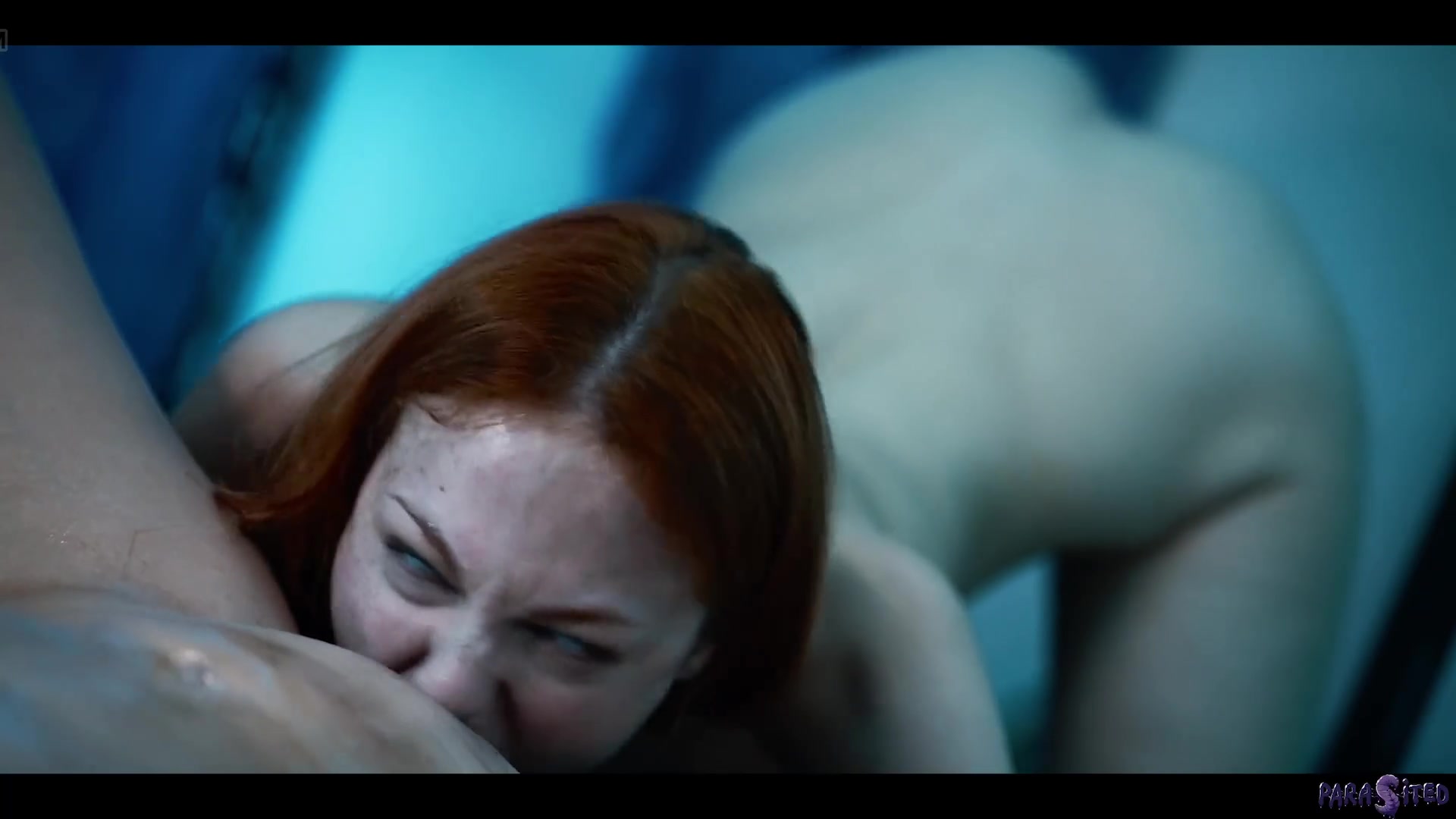 Mad Scientist Fucked By Her Lesbian Frankenstein Monster In Parasited Pussy Eating Possession