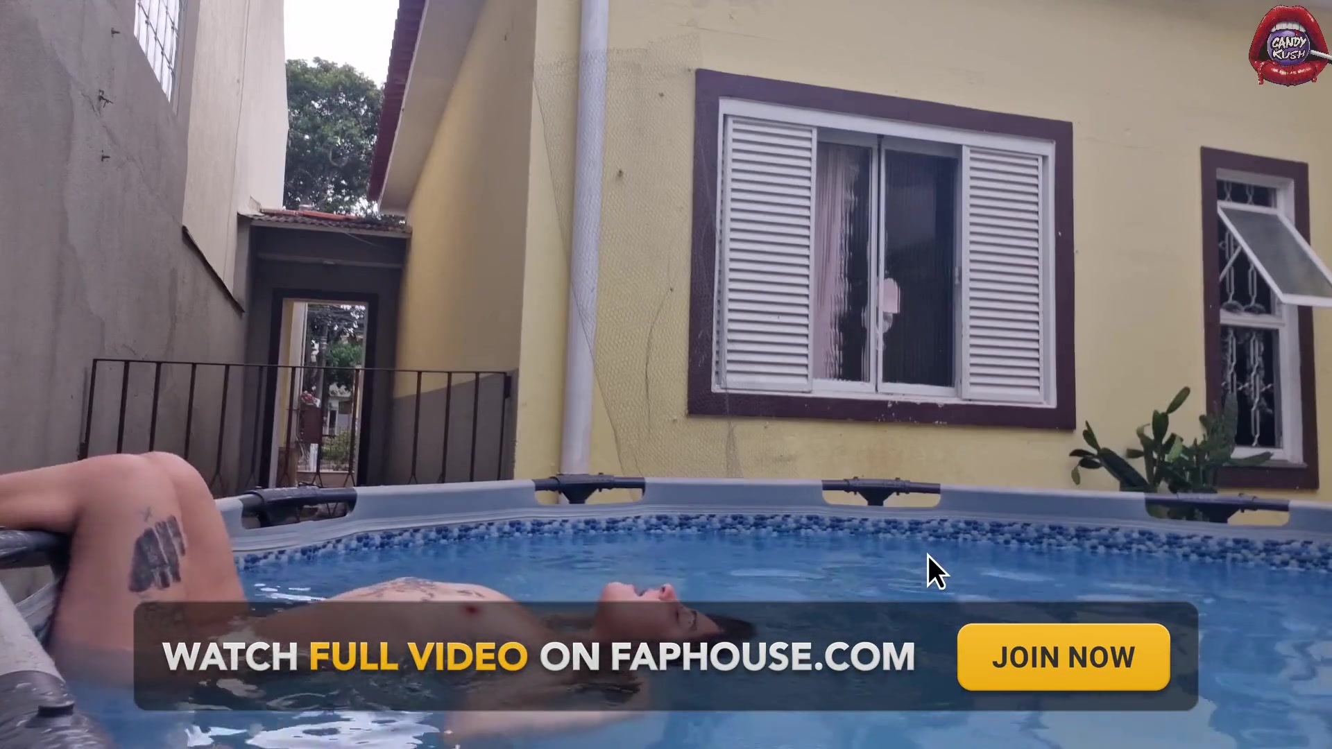 Your Slut Neighbor Showing Herself in the Pool