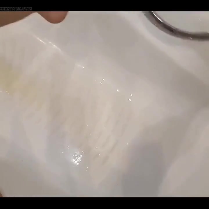 So desperate in the morning! I got my panties and feet wet