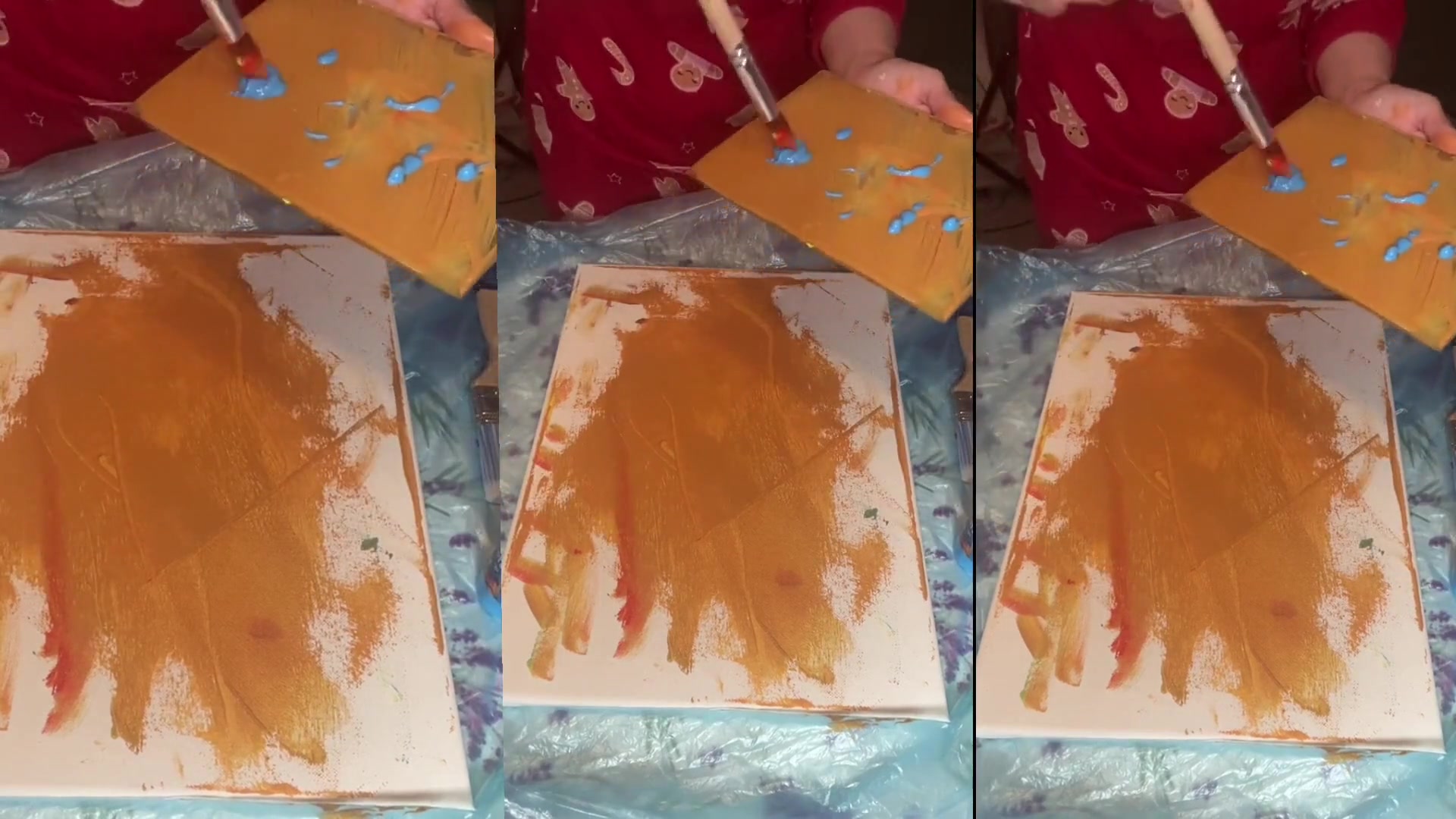 In Big Eyeglasses Asmr Acrylic Art Bloom in the Mist Part 1