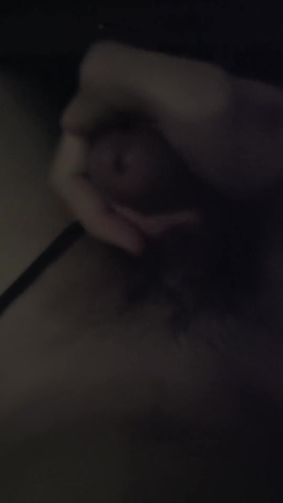 Filming video masturbating in the dark click watch bed, dark, single male