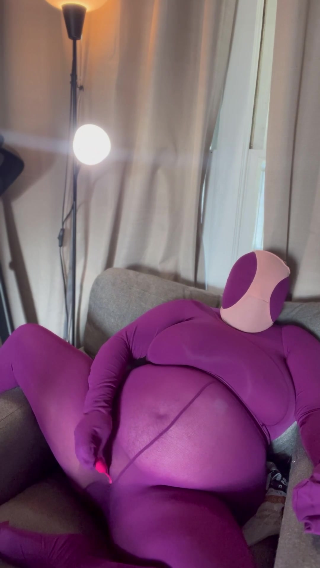 Panty Hood Encased Orgasm