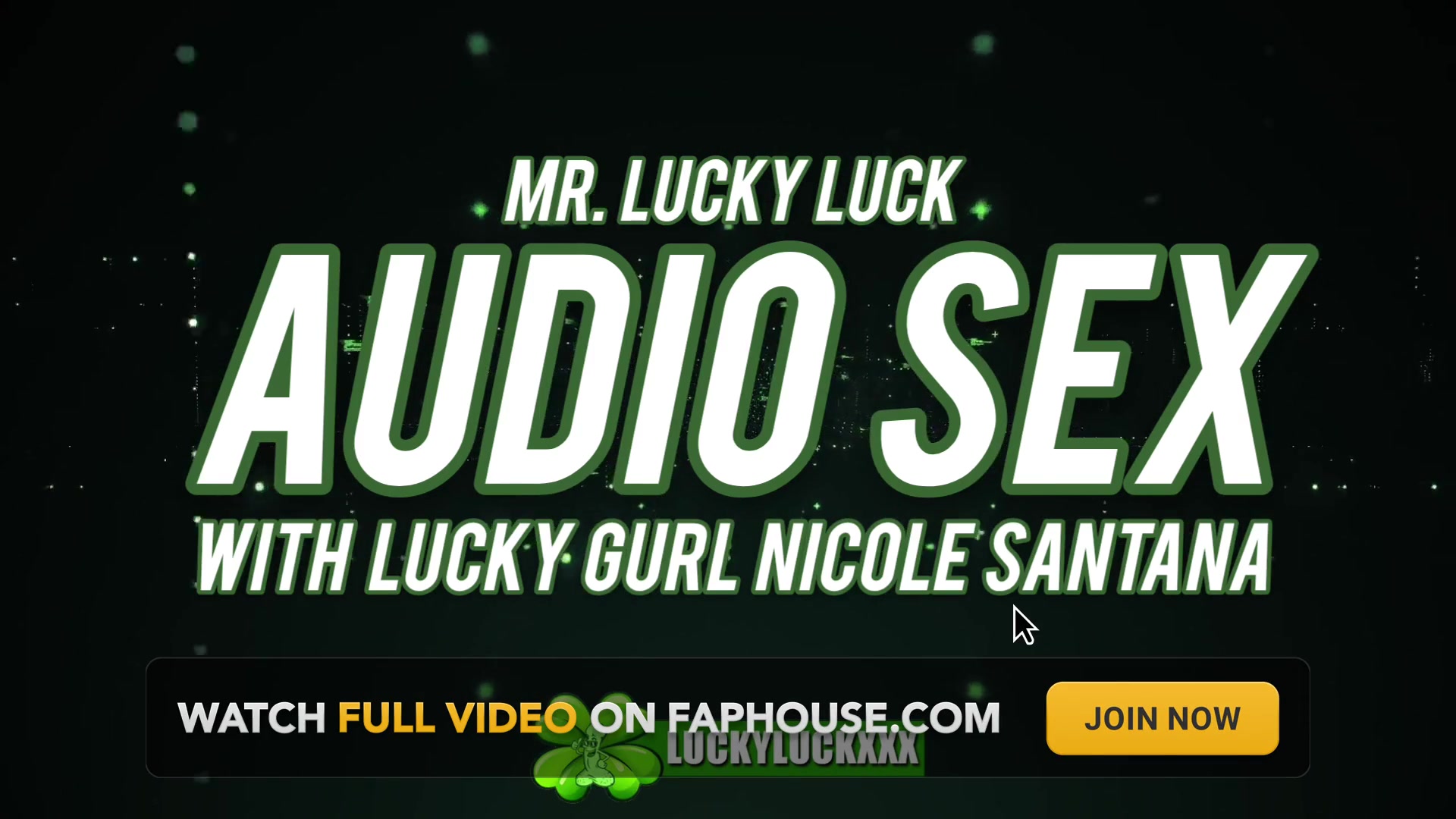 Lucky Gurl Nicole Santana - Audio Sex Asmr Hardcore Fucking with Mr. Lucky Luck