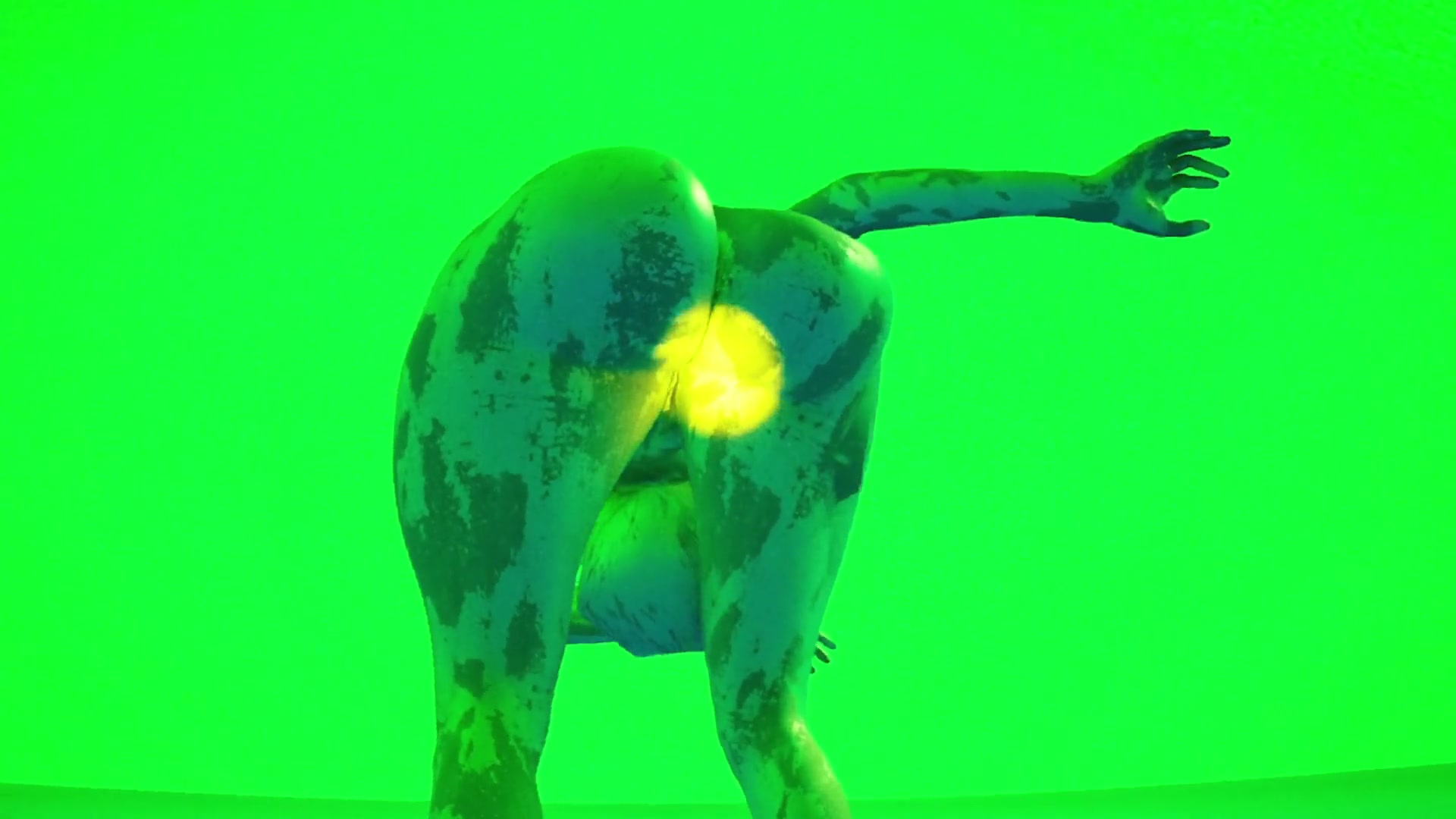 Realistic 3D - Striptease - RTX 60 FPS - Physics - White Robot Sex Doll - Big Ass & Tits