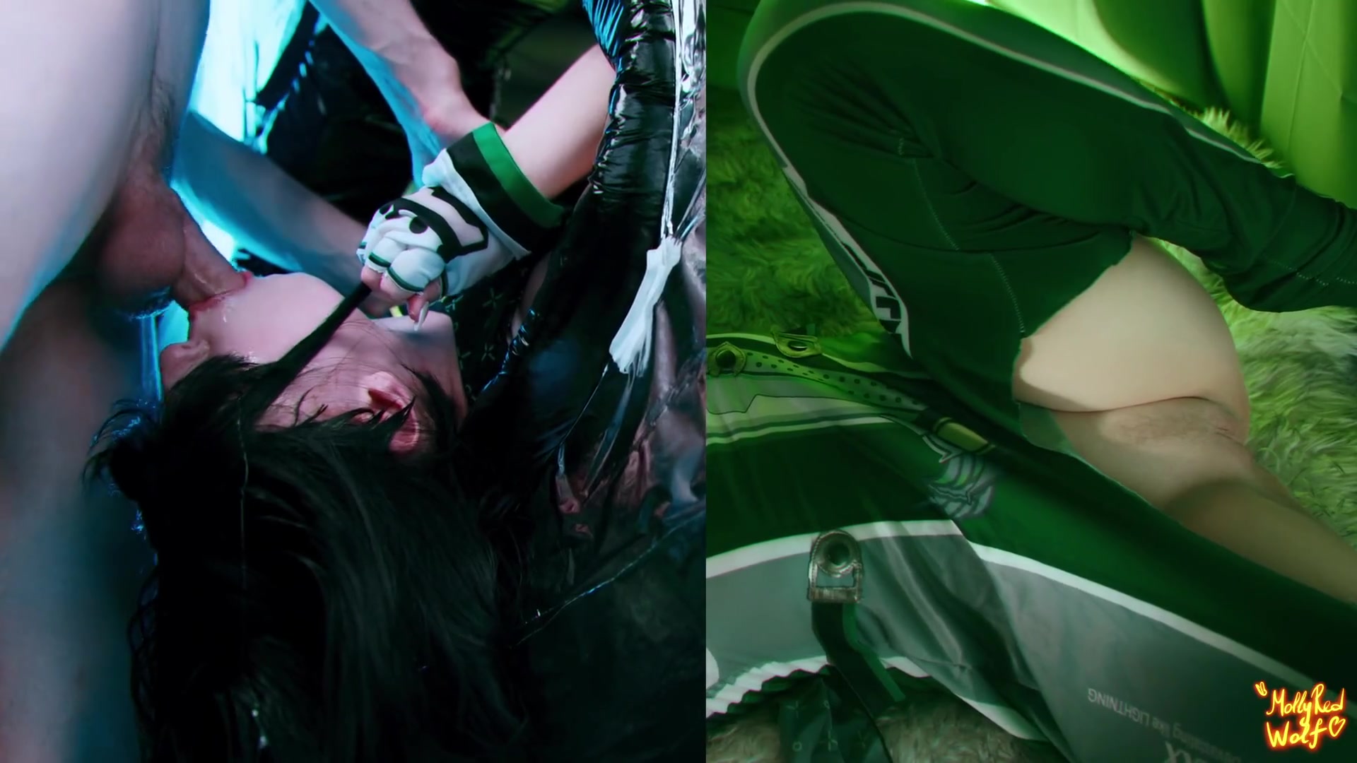 Stellar Blade. Glory Hole from EVE. Deepthroat and facial - MollyRedWolf