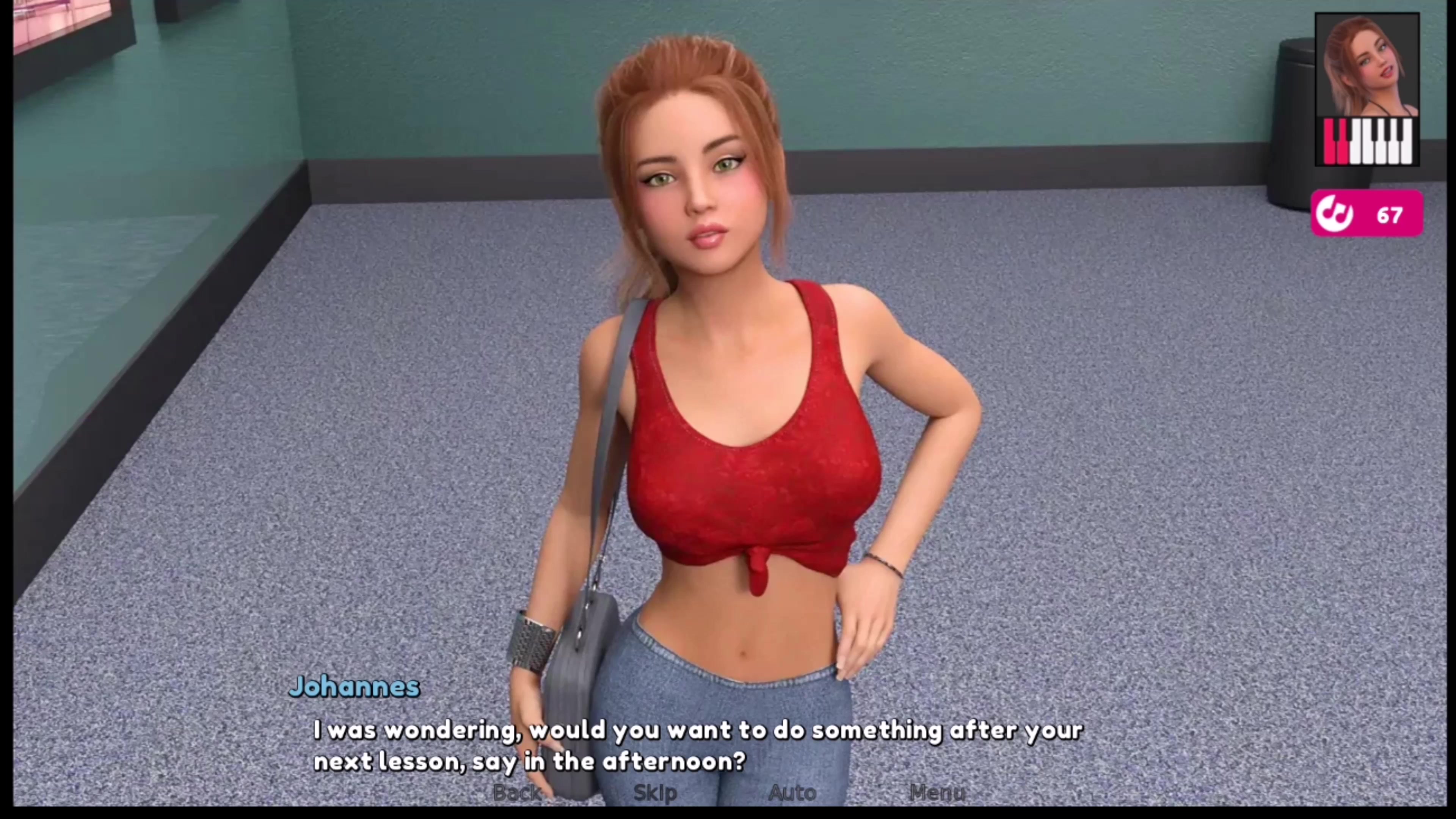 Melody #12 - Melody kised amy.