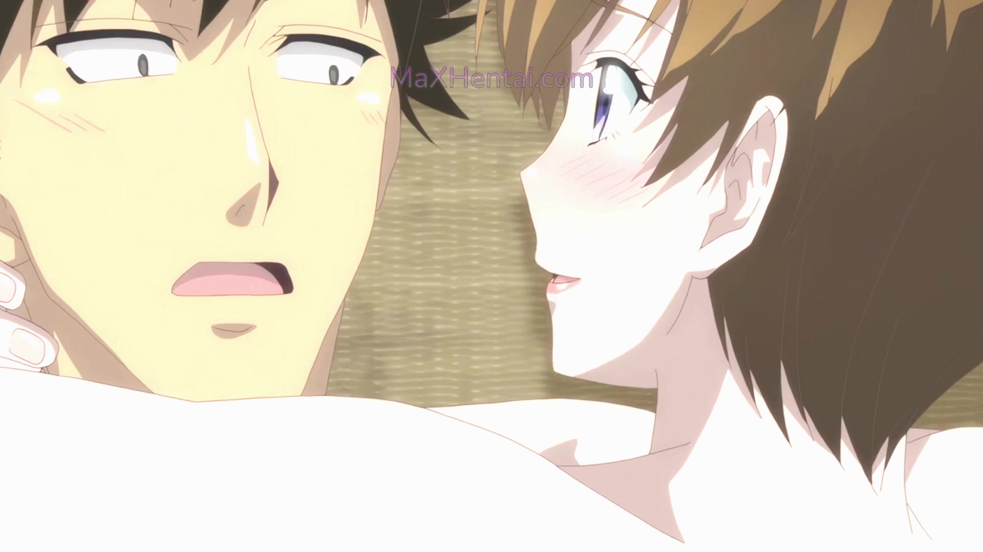 Wet Turn in the Back Row: Squirting Orgasm and Facial Cumshot (Anime Hentai) Eng Sub