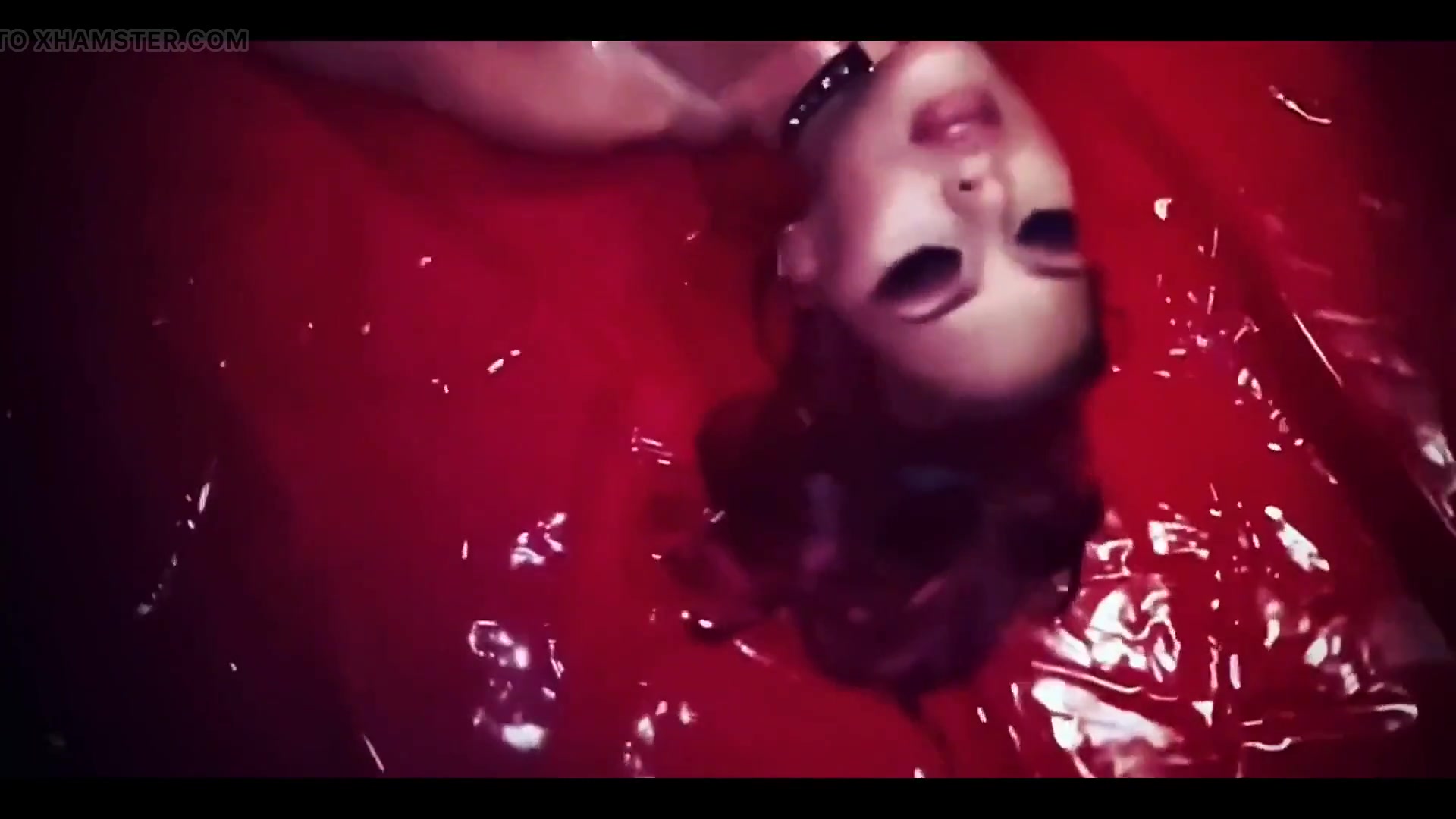 Ms Red X Loves to Be Glazed Strip Tease