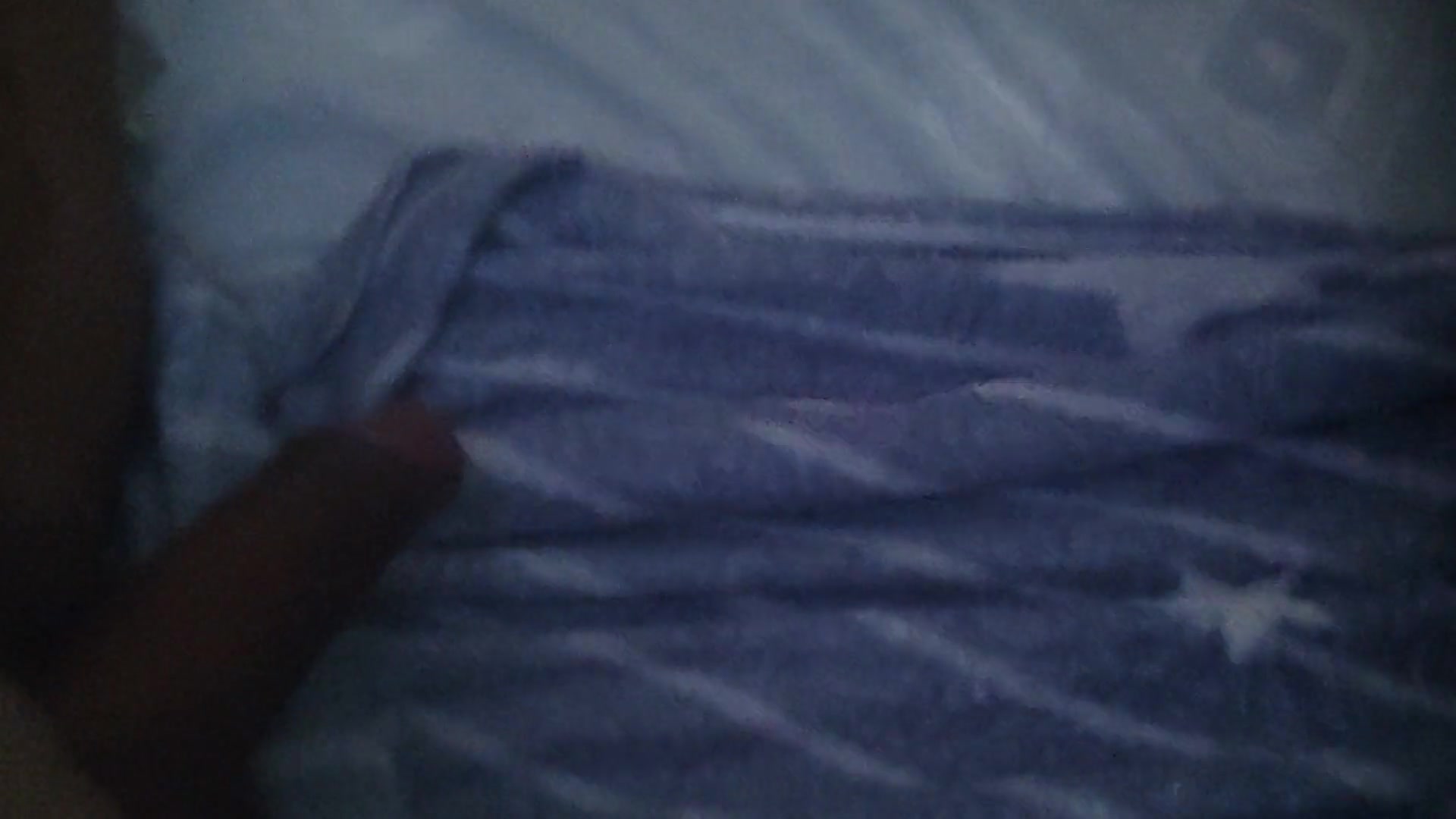 I got on my side but the guy's cock stuck from behind