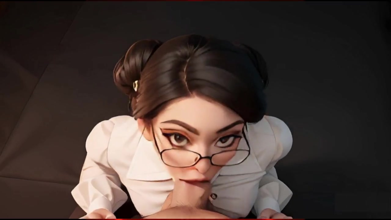 A modest young lady wants your cock she loves giving blowjobs (AI-generated)